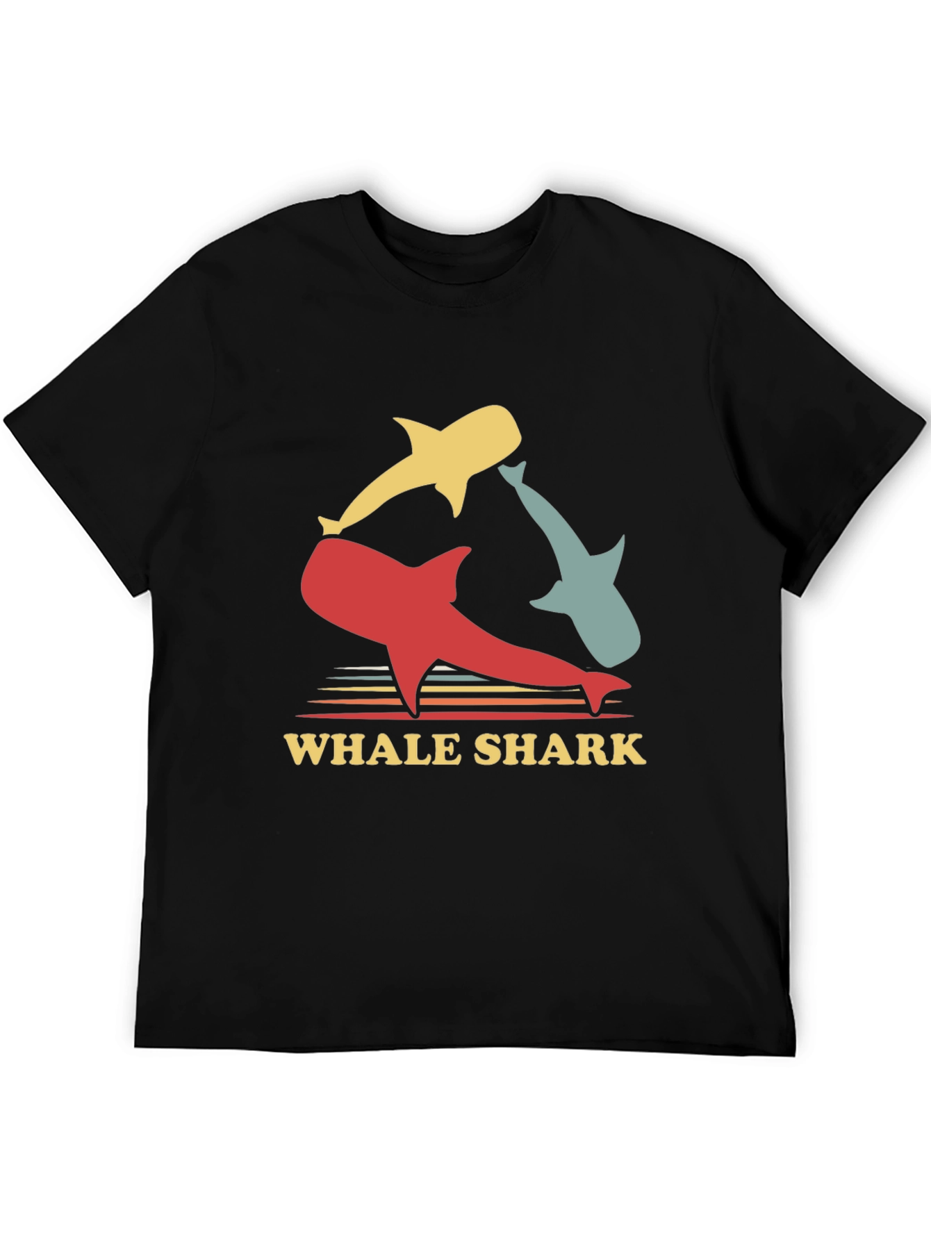 Whale Shark Graphic Tee - Retro Style