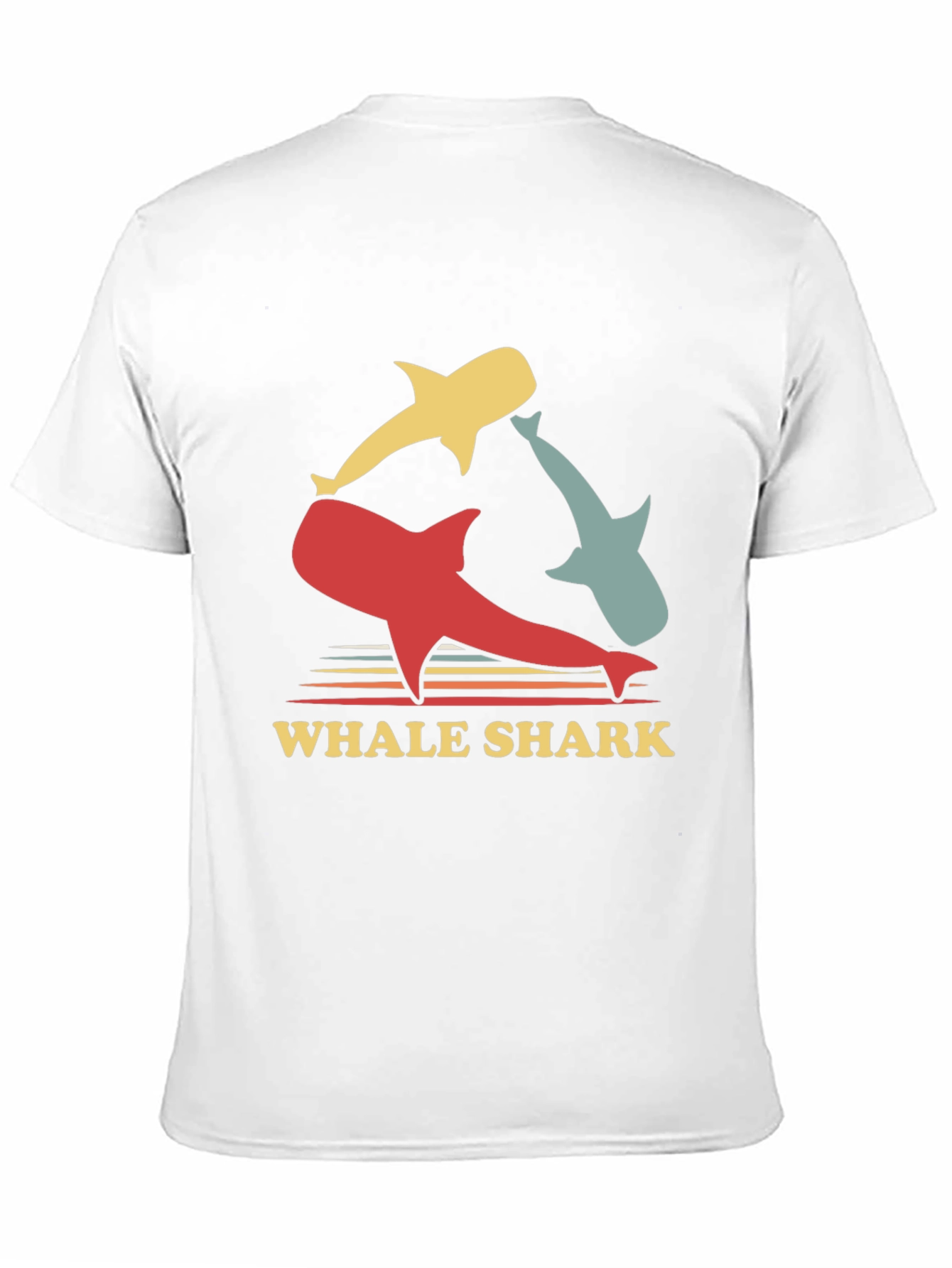 Whale Shark Graphic Tee - Retro Style