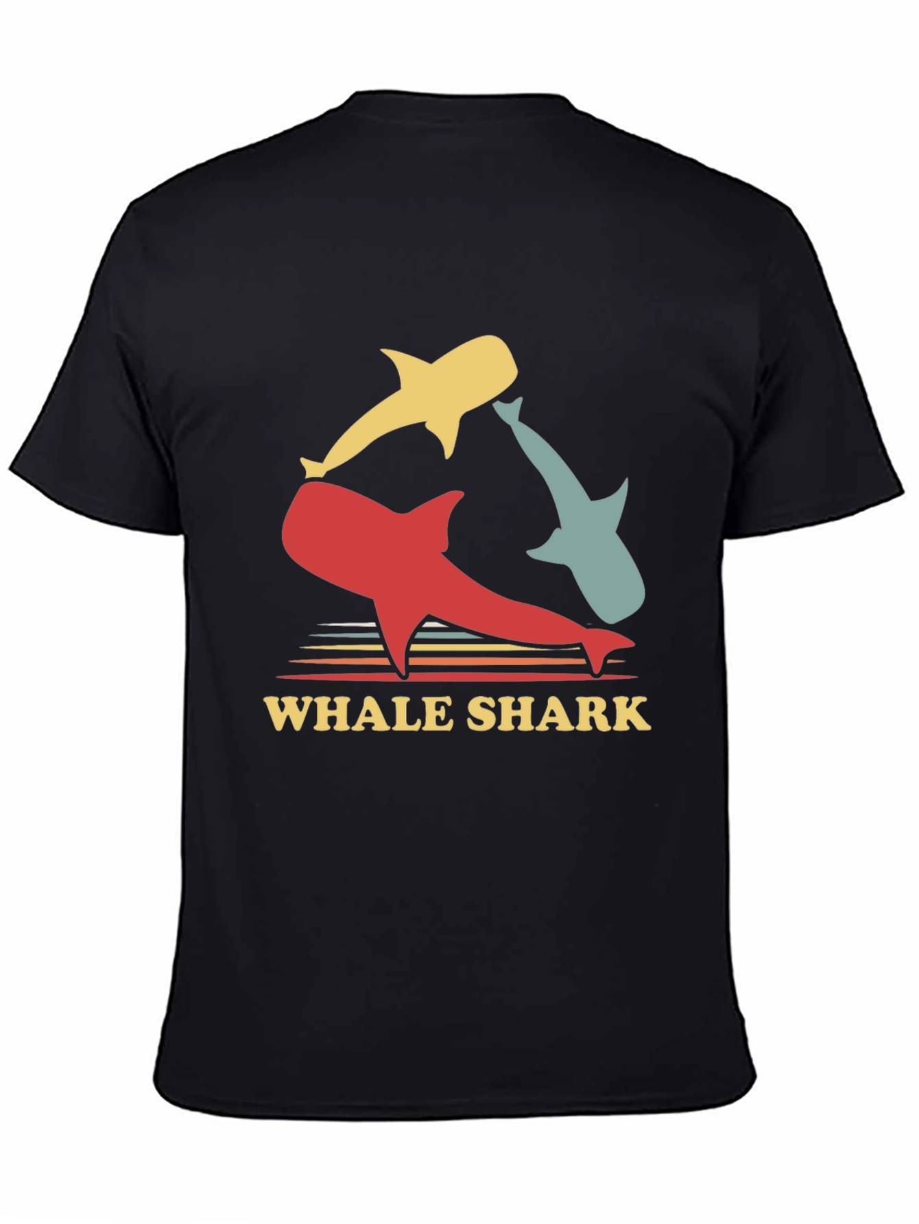 Whale Shark Graphic Tee - Retro Style
