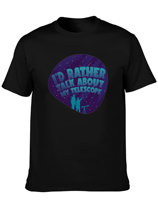 Telescope Enthusiast Graphic T-Shirt