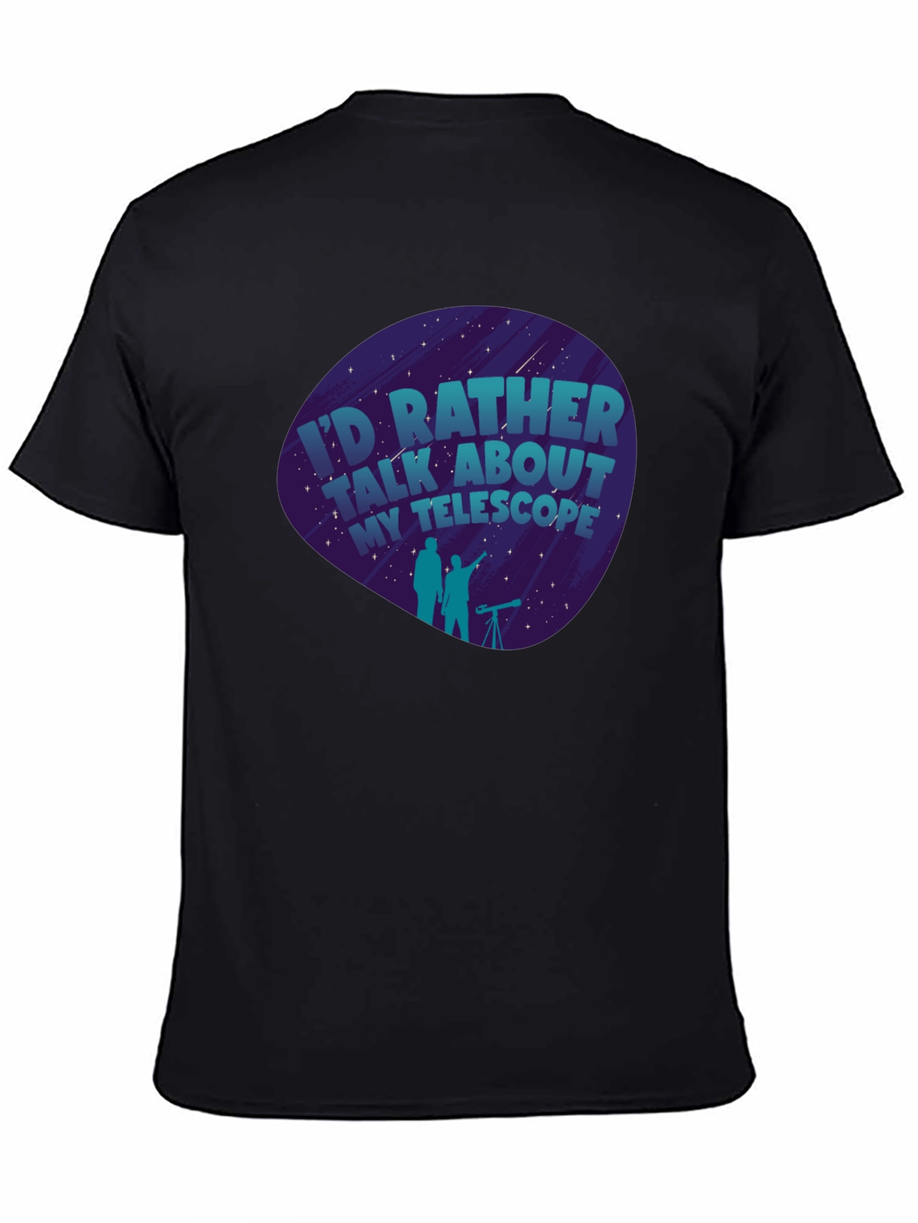 Telescope Enthusiast Graphic T-Shirt