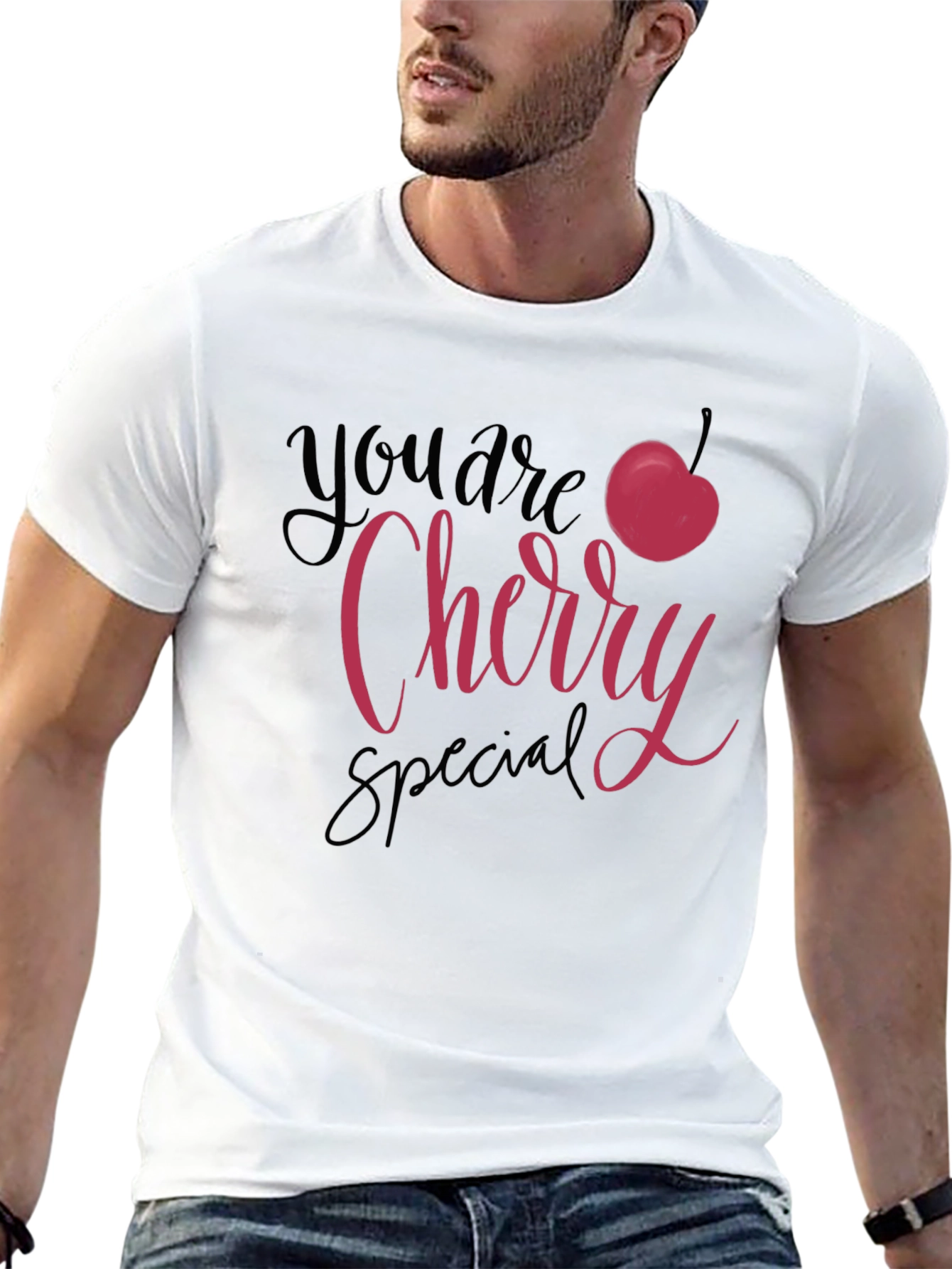 You are Cherry Special Black T-Shirt