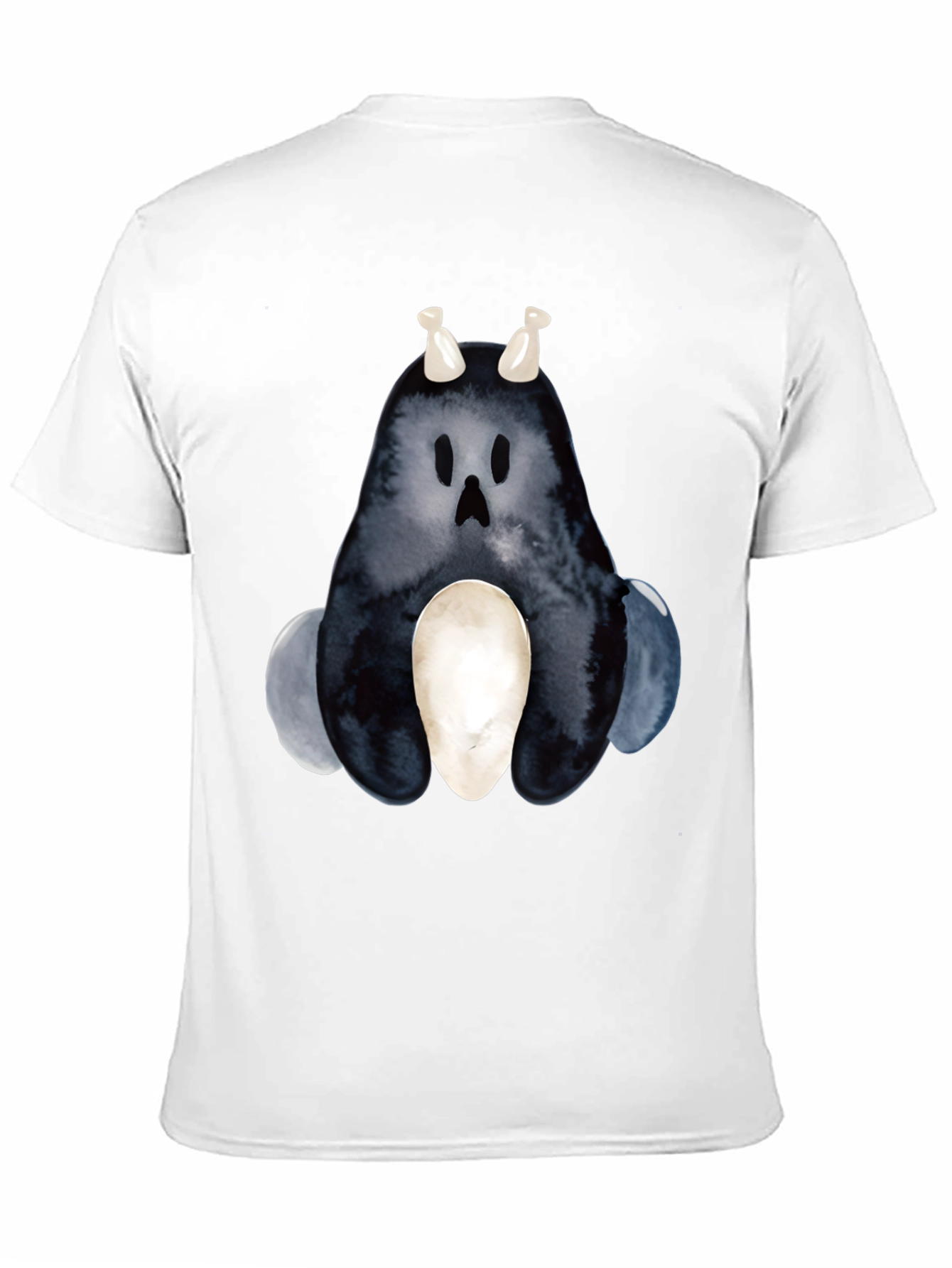 Watercolor Monster Graphic T-Shirt