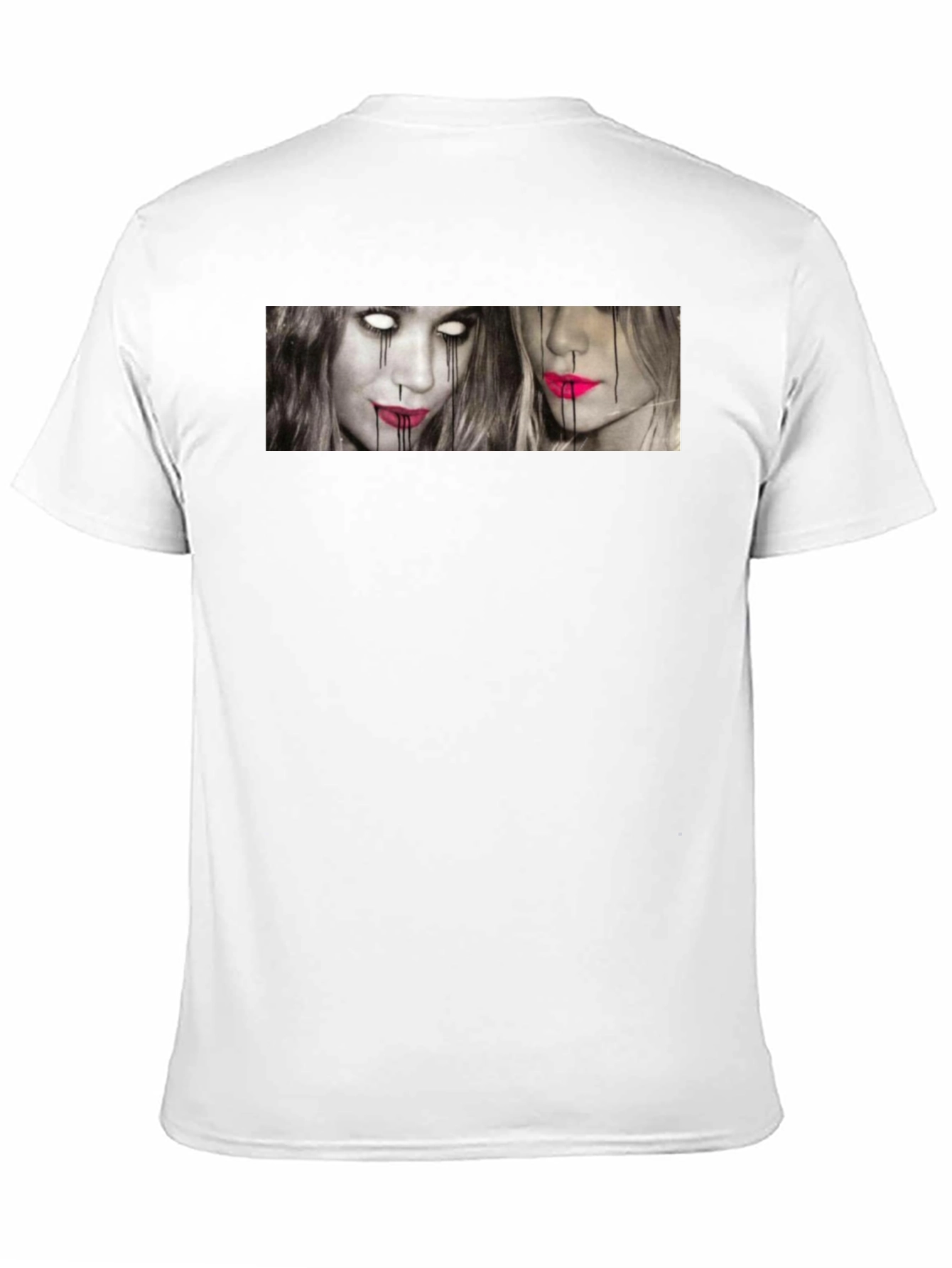 Unique Graphic Print T-Shirt - Edgy Style