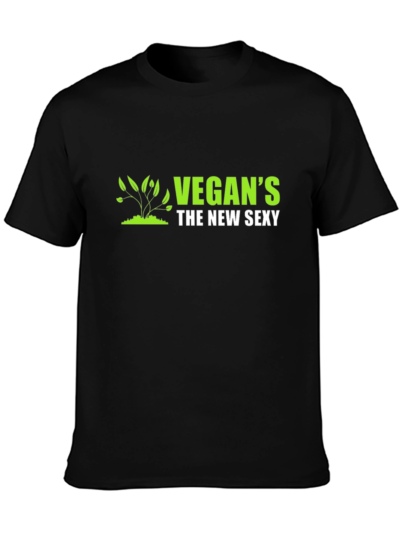 Vegans the New Sexy Black T-Shirt