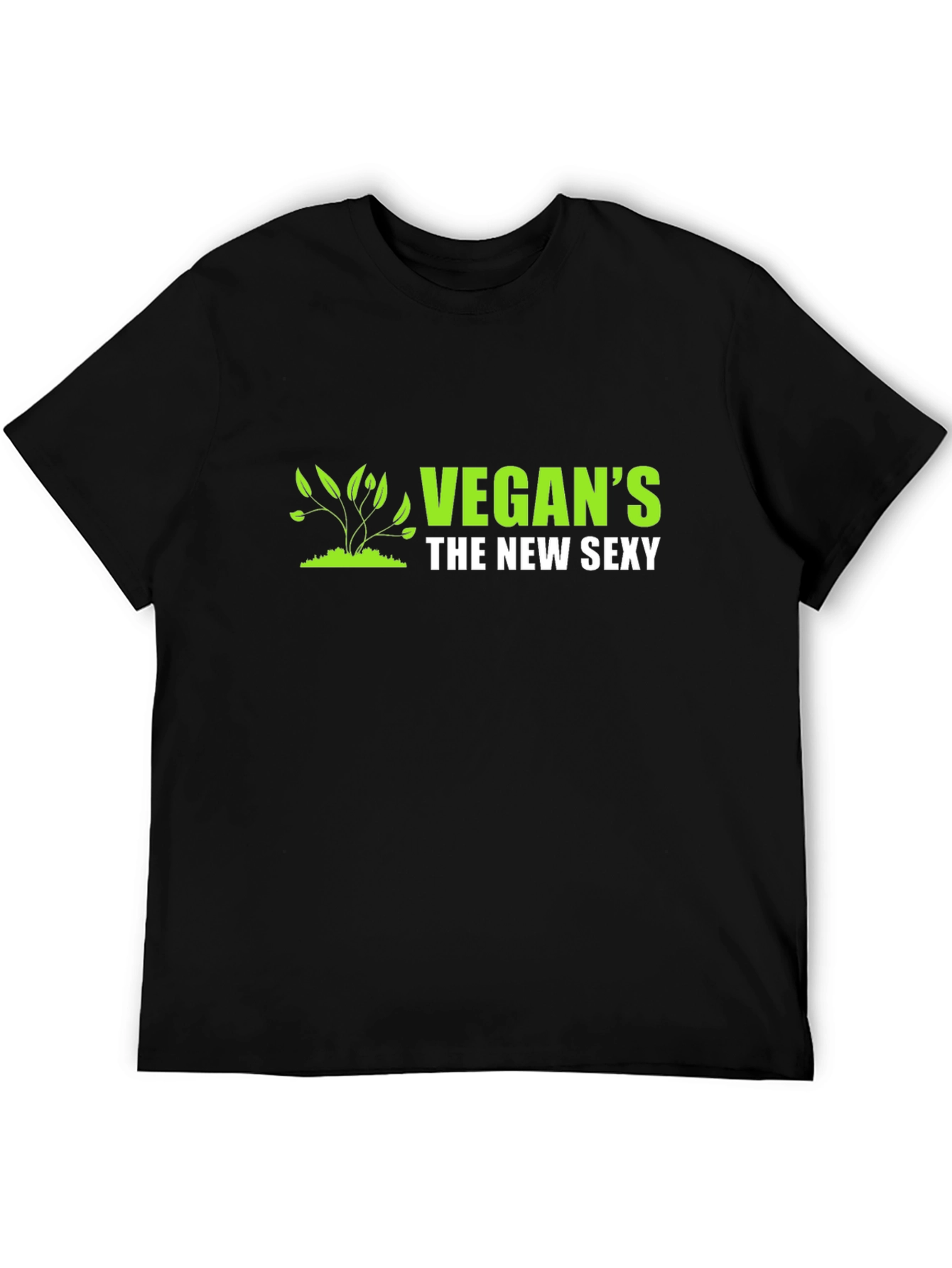Vegans the New Sexy Black T-Shirt
