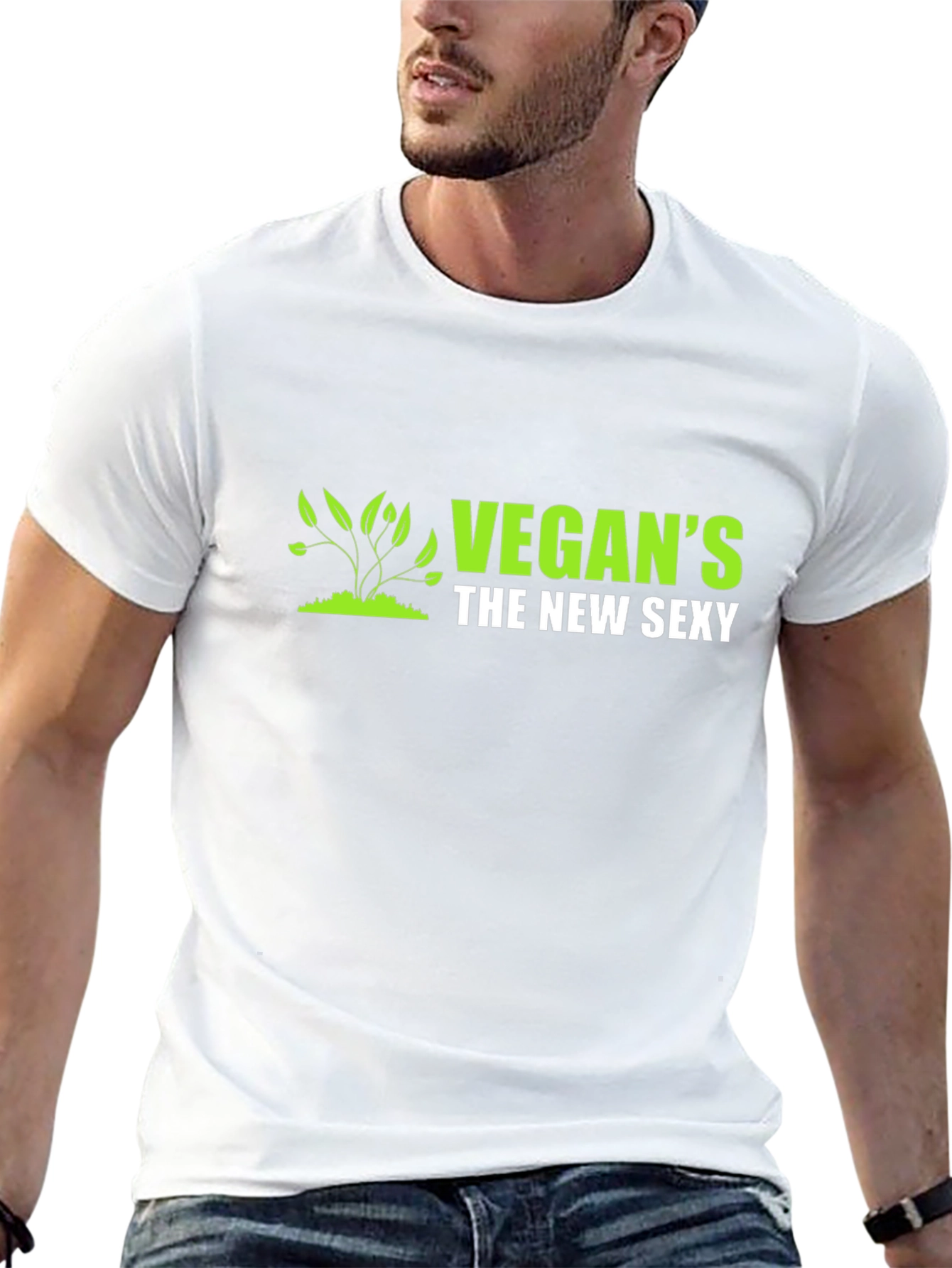 Vegans the New Sexy Black T-Shirt