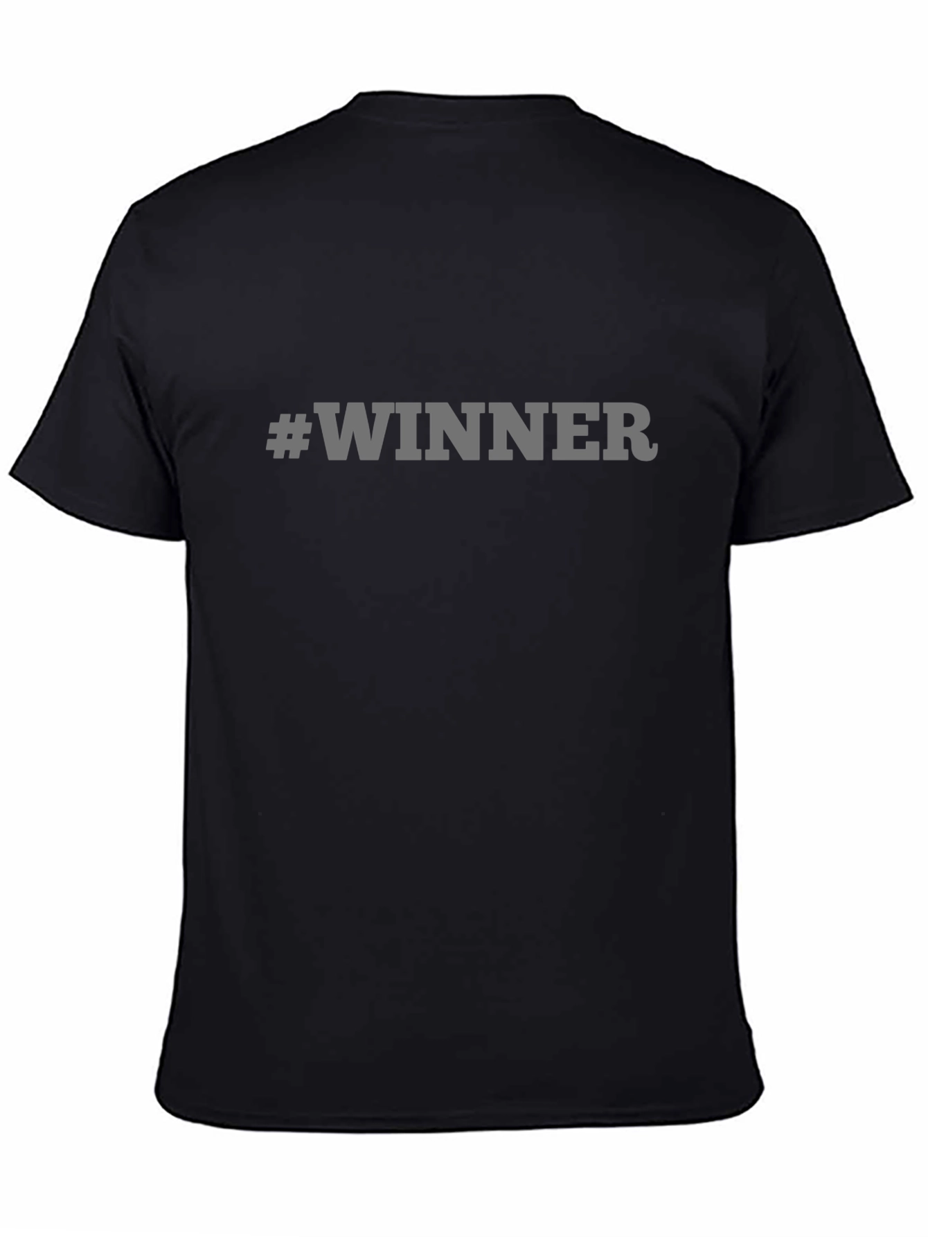 #WINNER Graphic Black T-Shirt - Trendy Unisex Tee