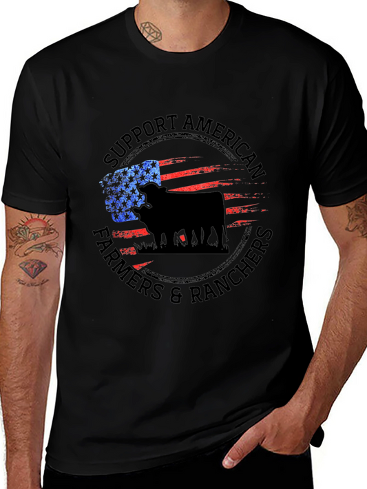 Support American Farmers & Ranchers Graphic Tee