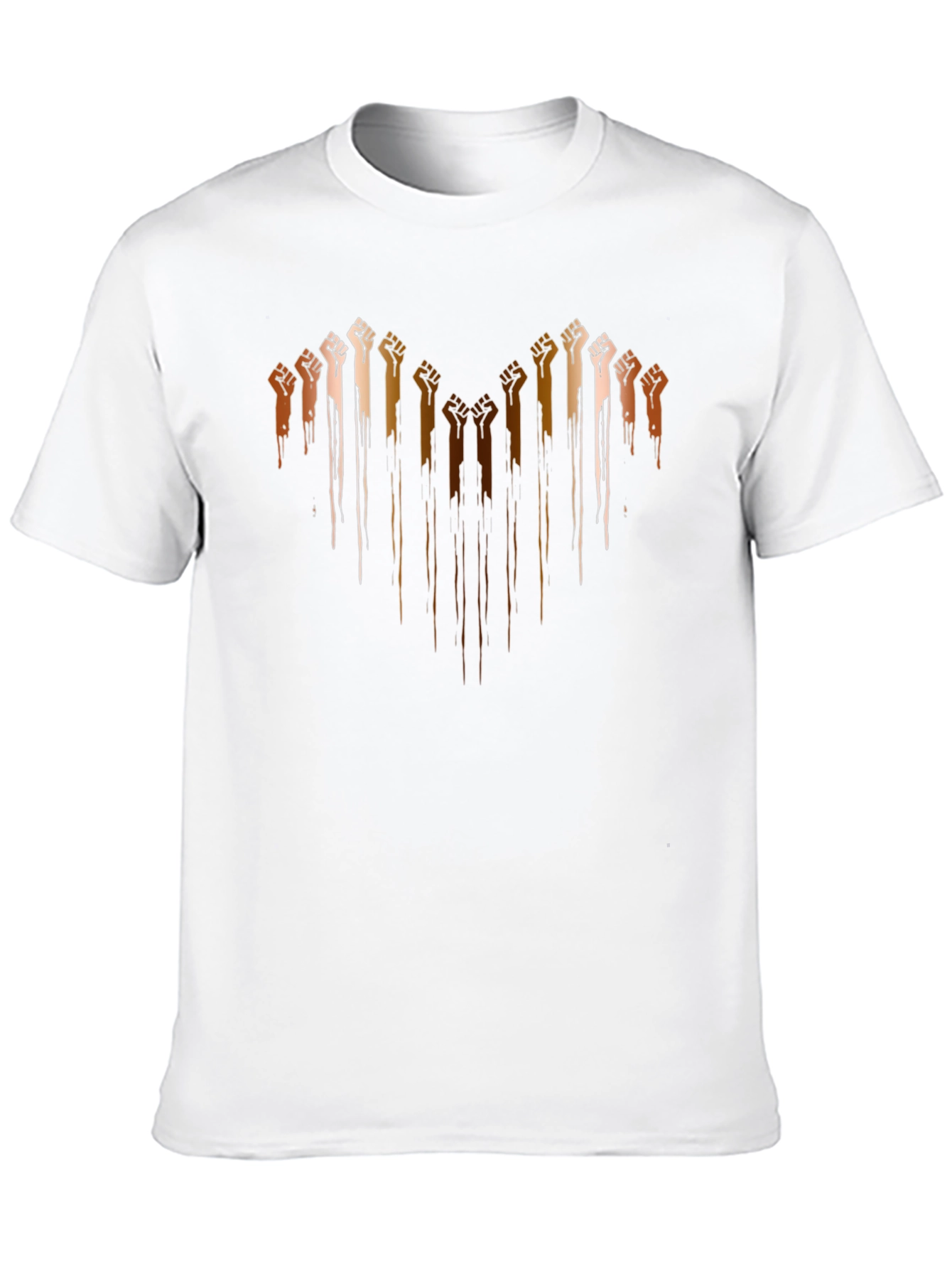 Unity Fist T-Shirt - Equality & Justice Design