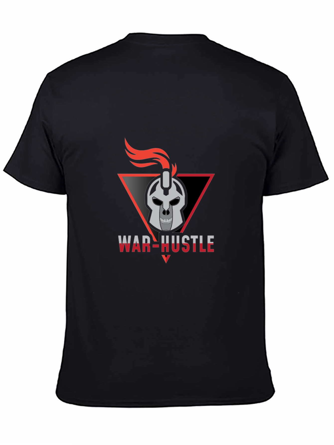 War-Hustle Graphic T-Shirt - Black Cotton Tee