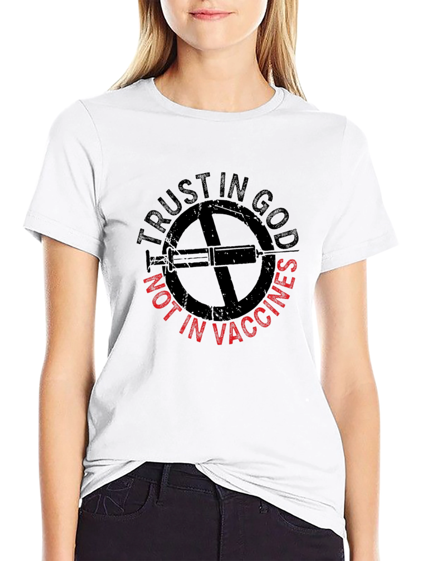 Trust in God T-Shirt - Anti Vaccine