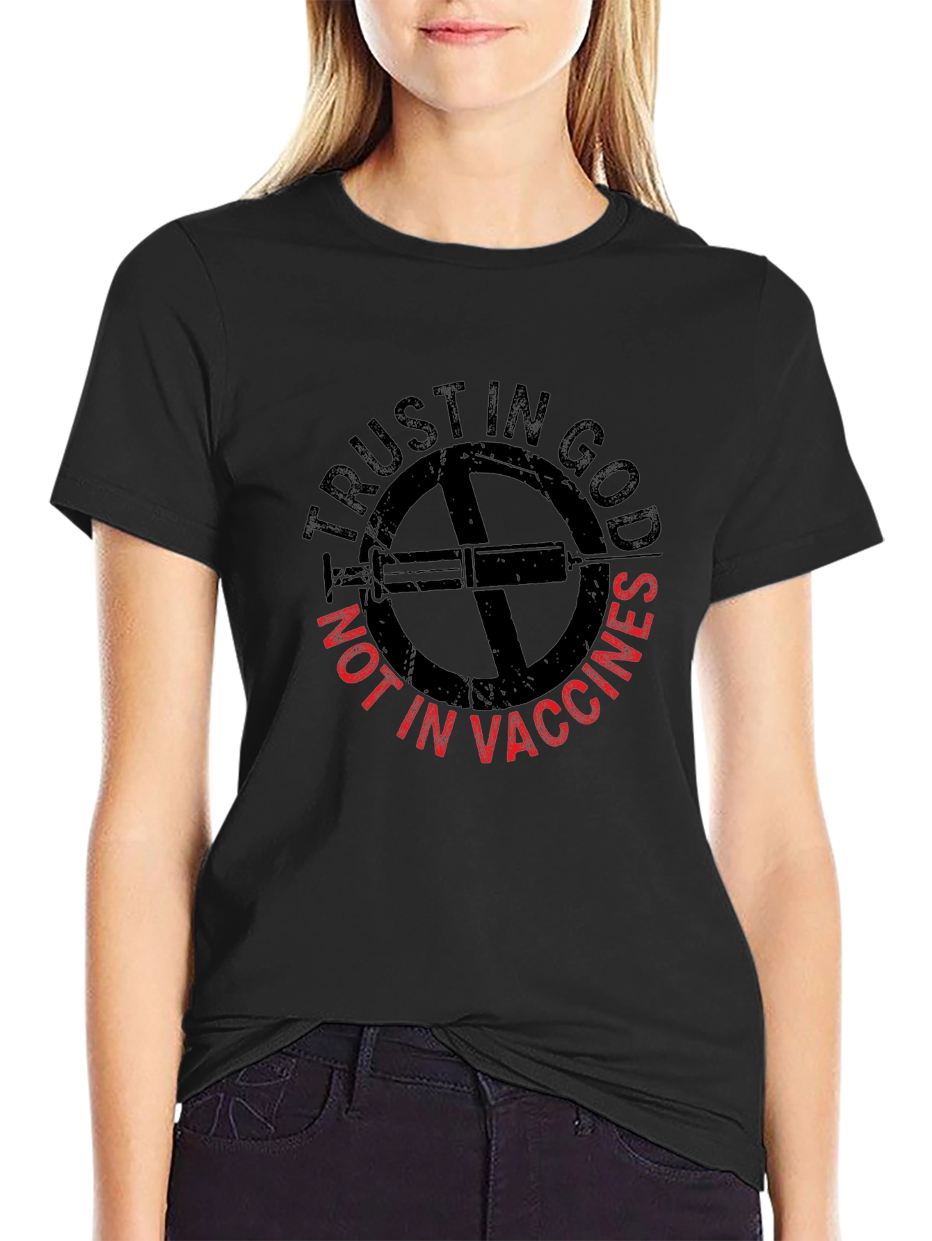 Trust in God T-Shirt - Anti Vaccine