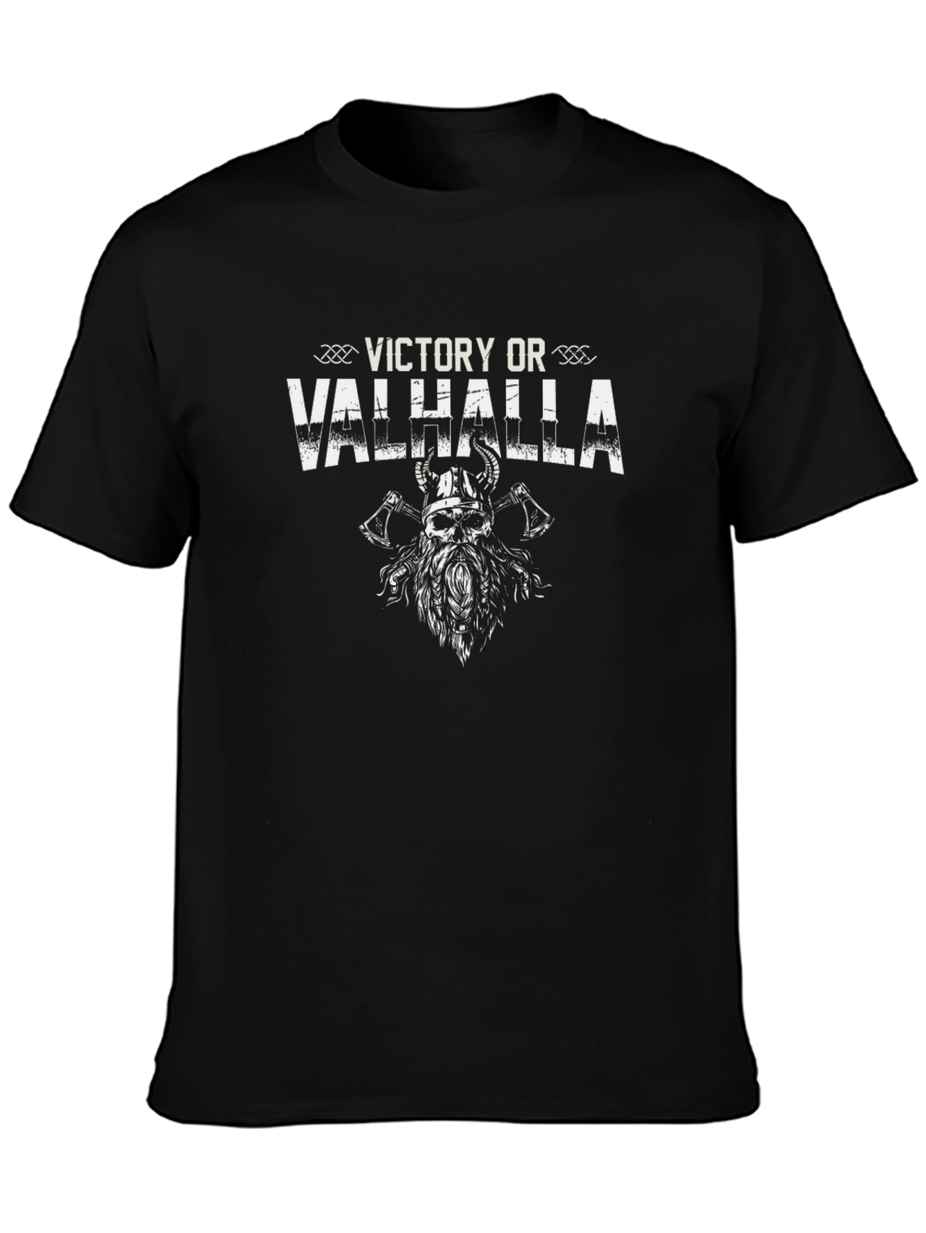 Victory or Valhalla Viking Graphic Tee