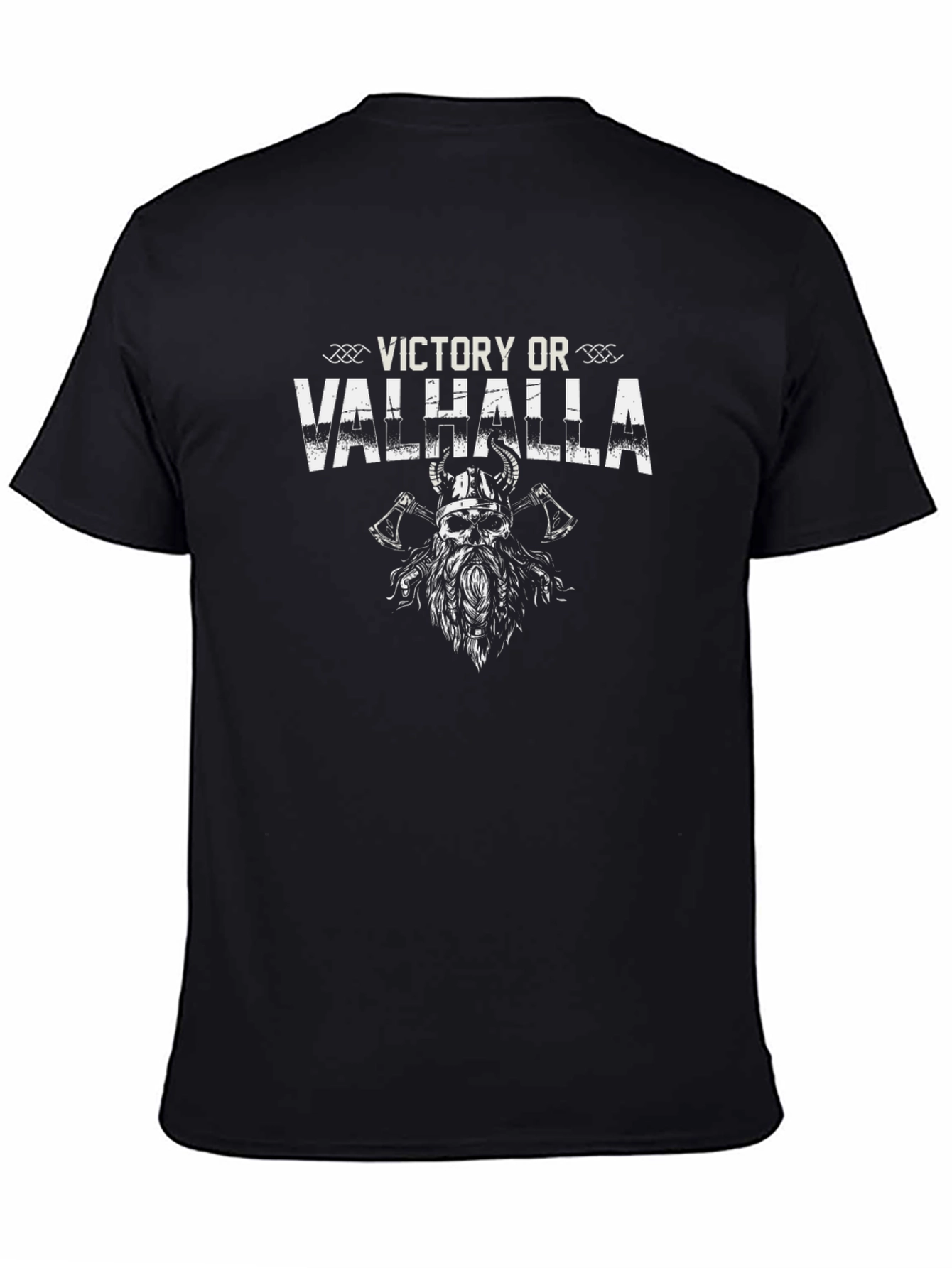 Victory or Valhalla Viking Graphic Tee