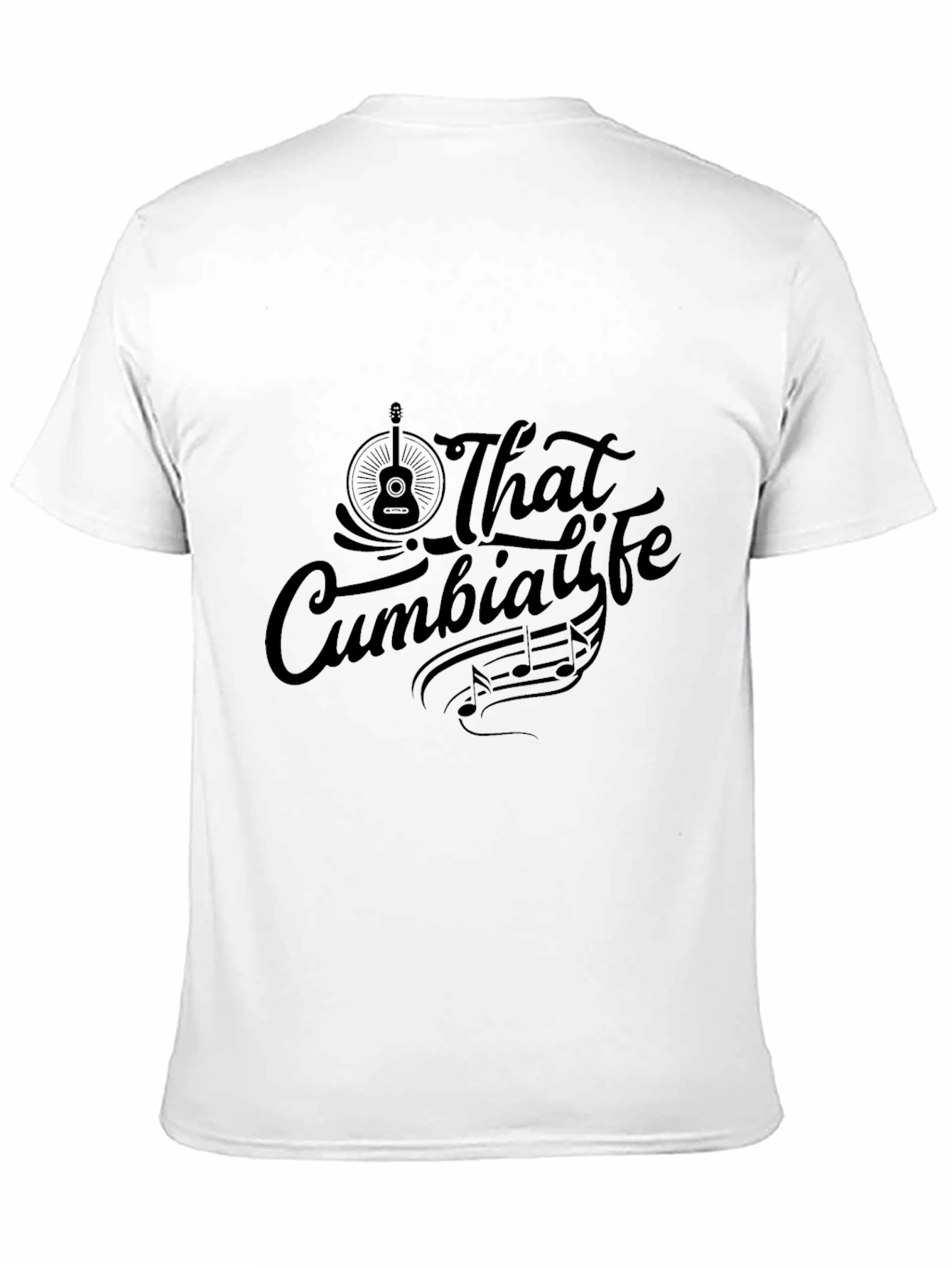 That Cumbia Life Black Graphic Tee