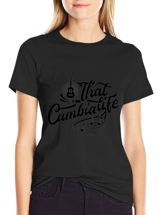 That Cumbia Life Black Graphic Tee