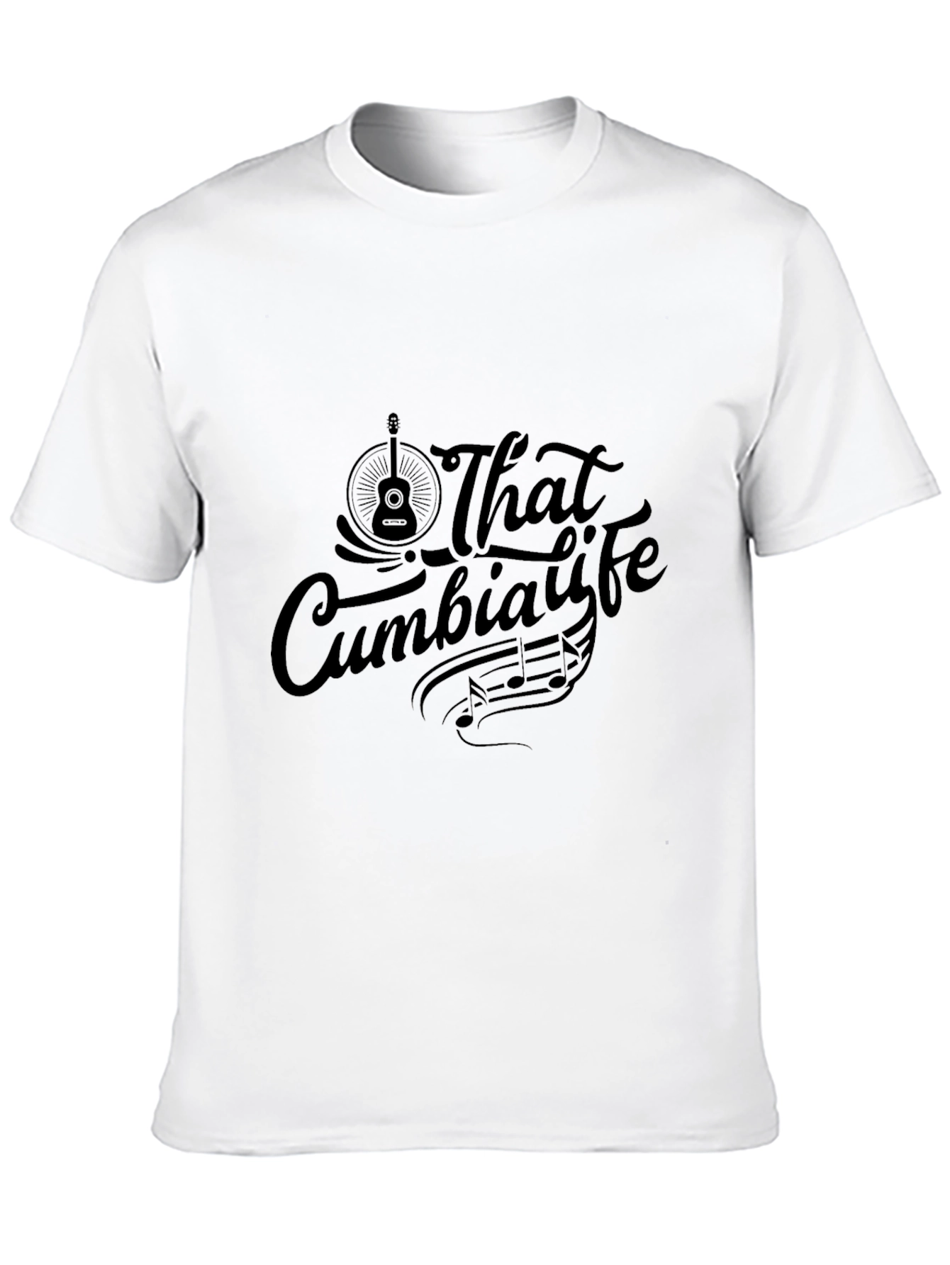 That Cumbia Life Black Graphic Tee