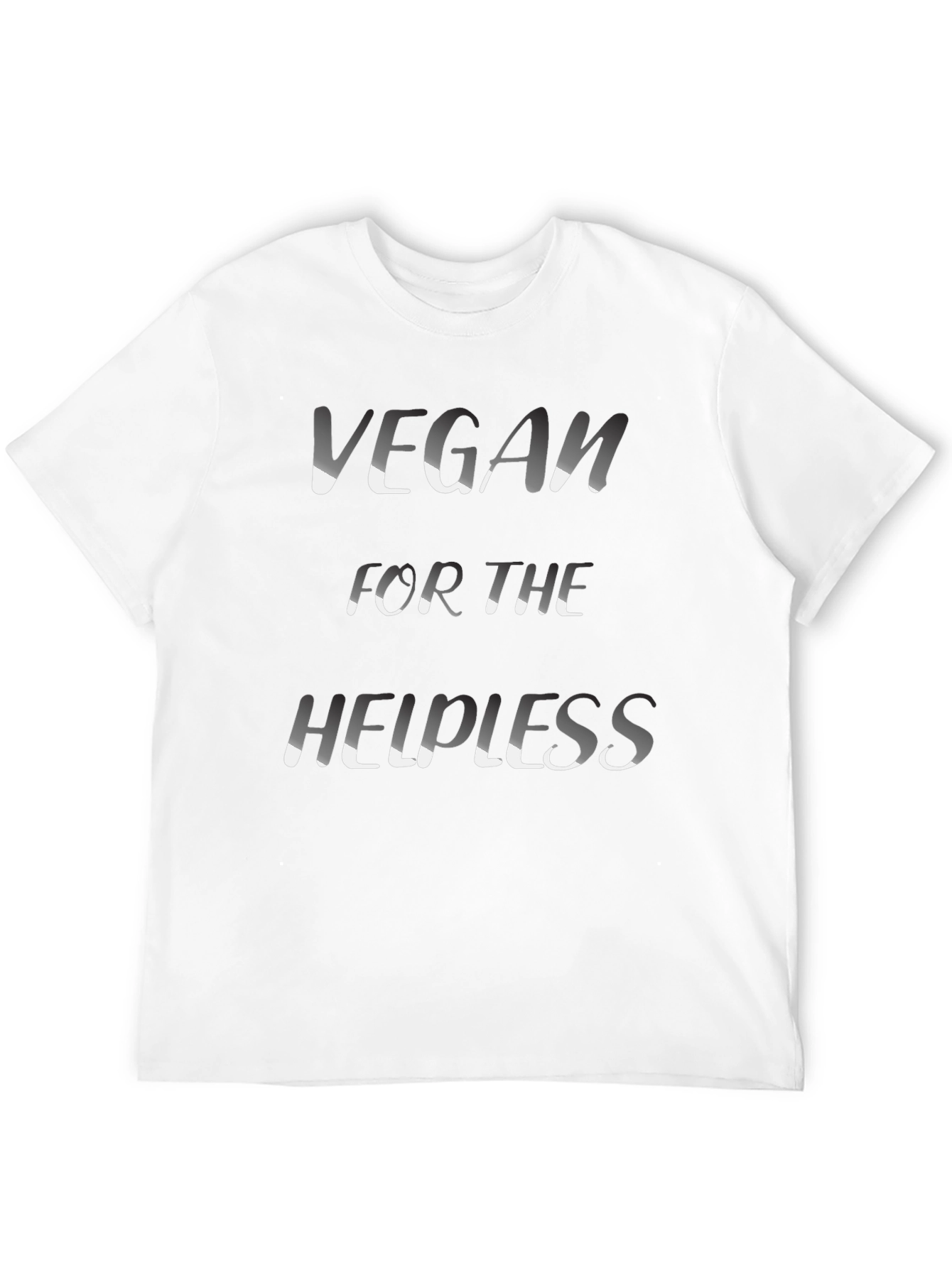 Vegan for the Helpless Graphic Tee