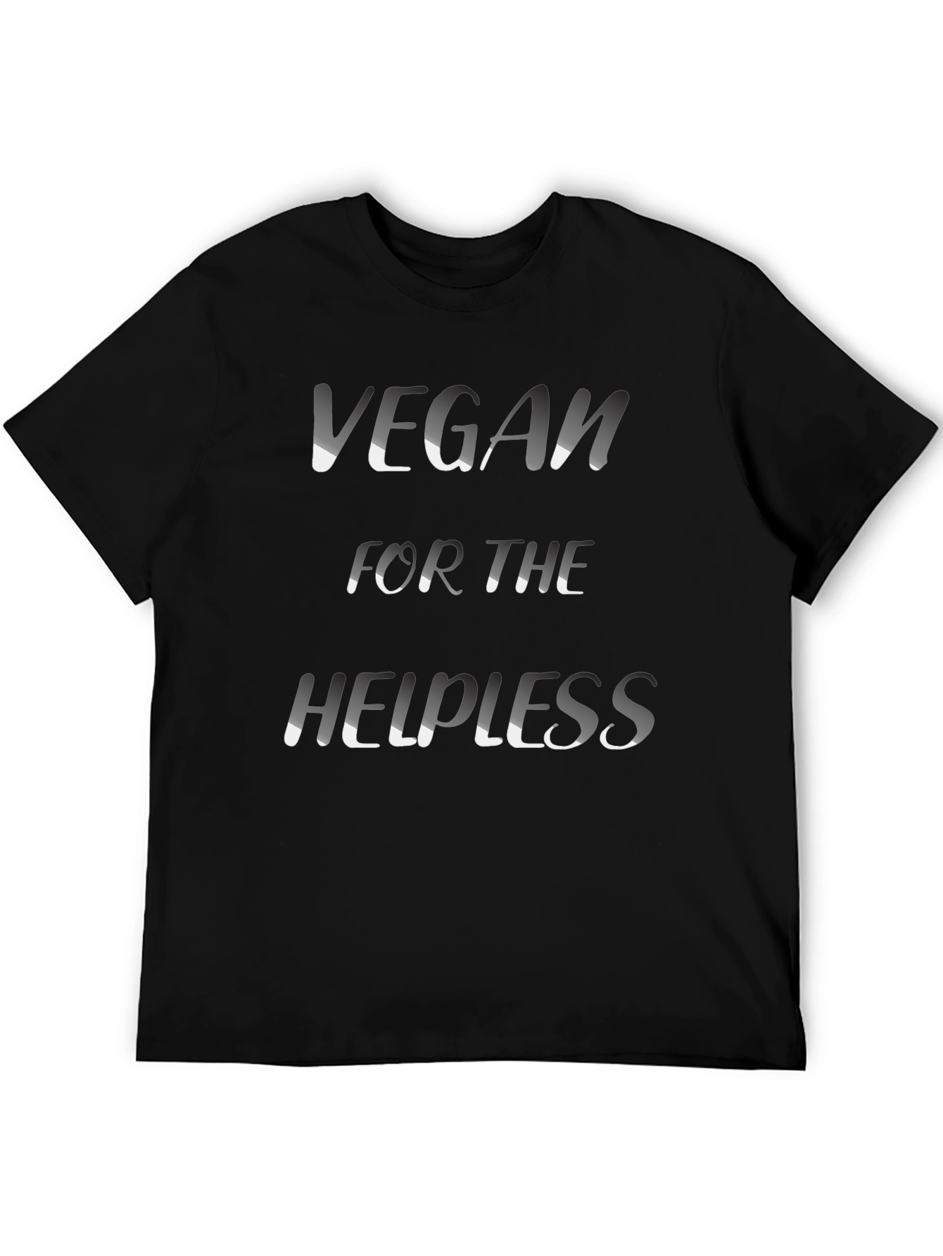 Vegan for the Helpless Graphic Tee
