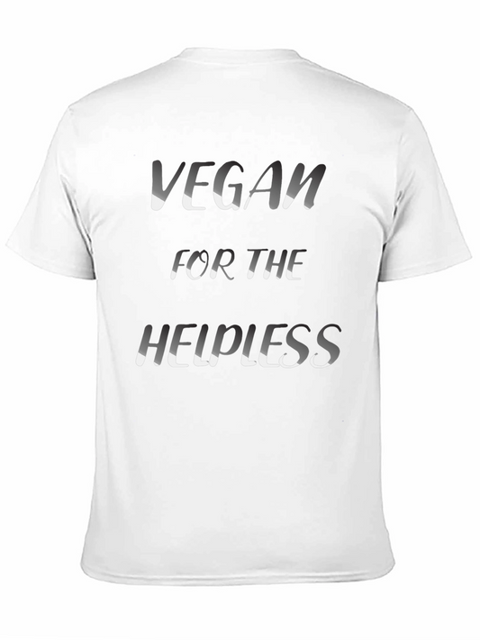 Vegan for the Helpless Graphic Tee