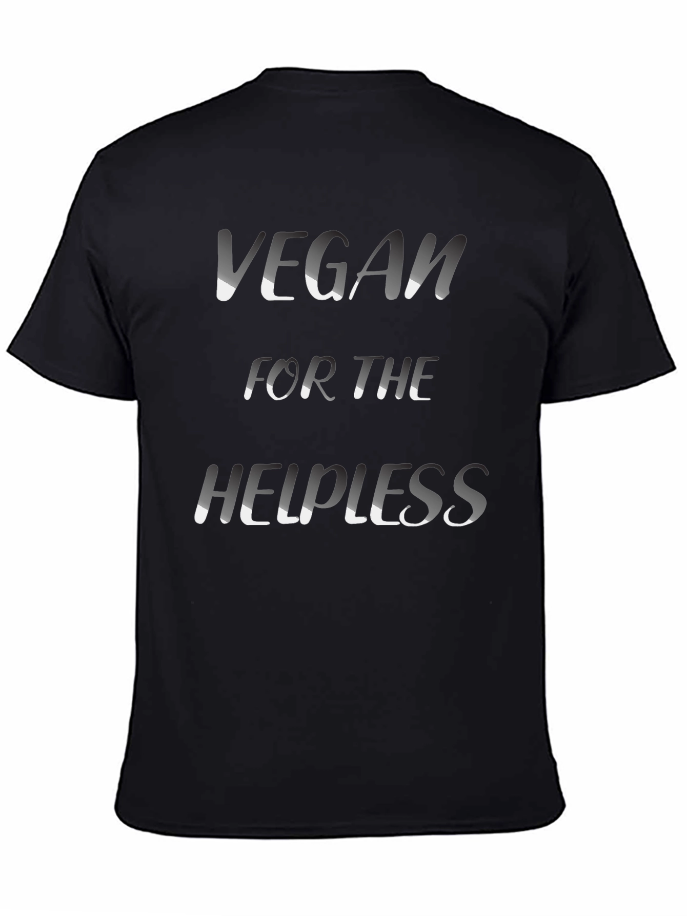 Vegan for the Helpless Graphic Tee