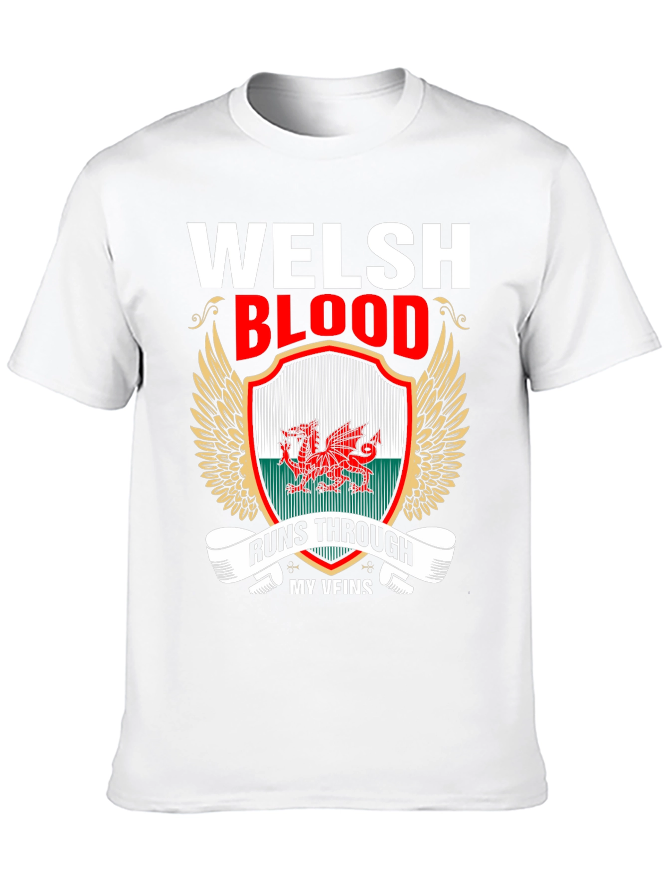 Welsh Blood Dragon Graphic T-Shirt
