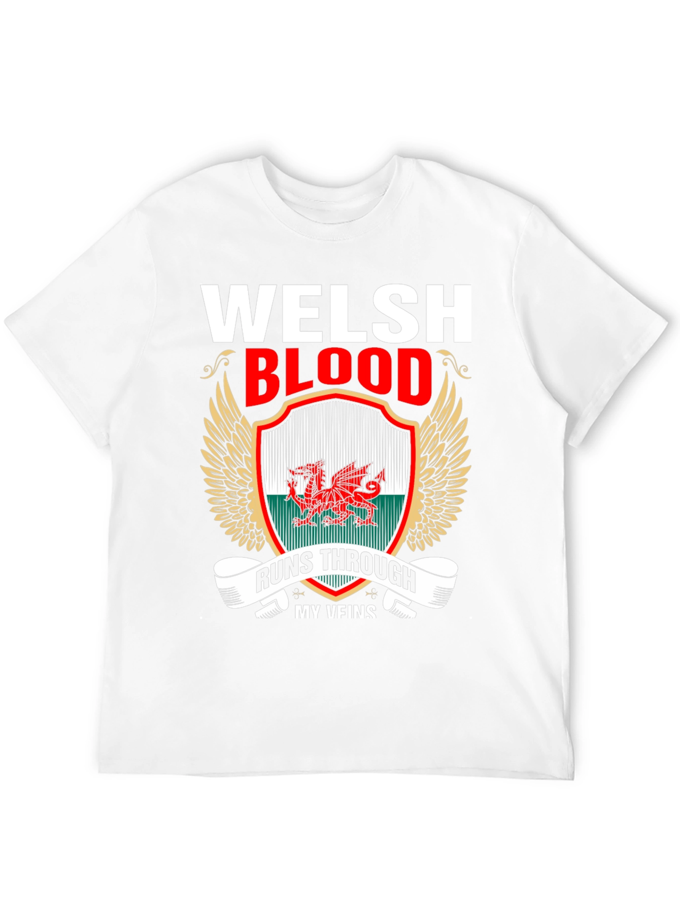 Welsh Blood Dragon Graphic T-Shirt
