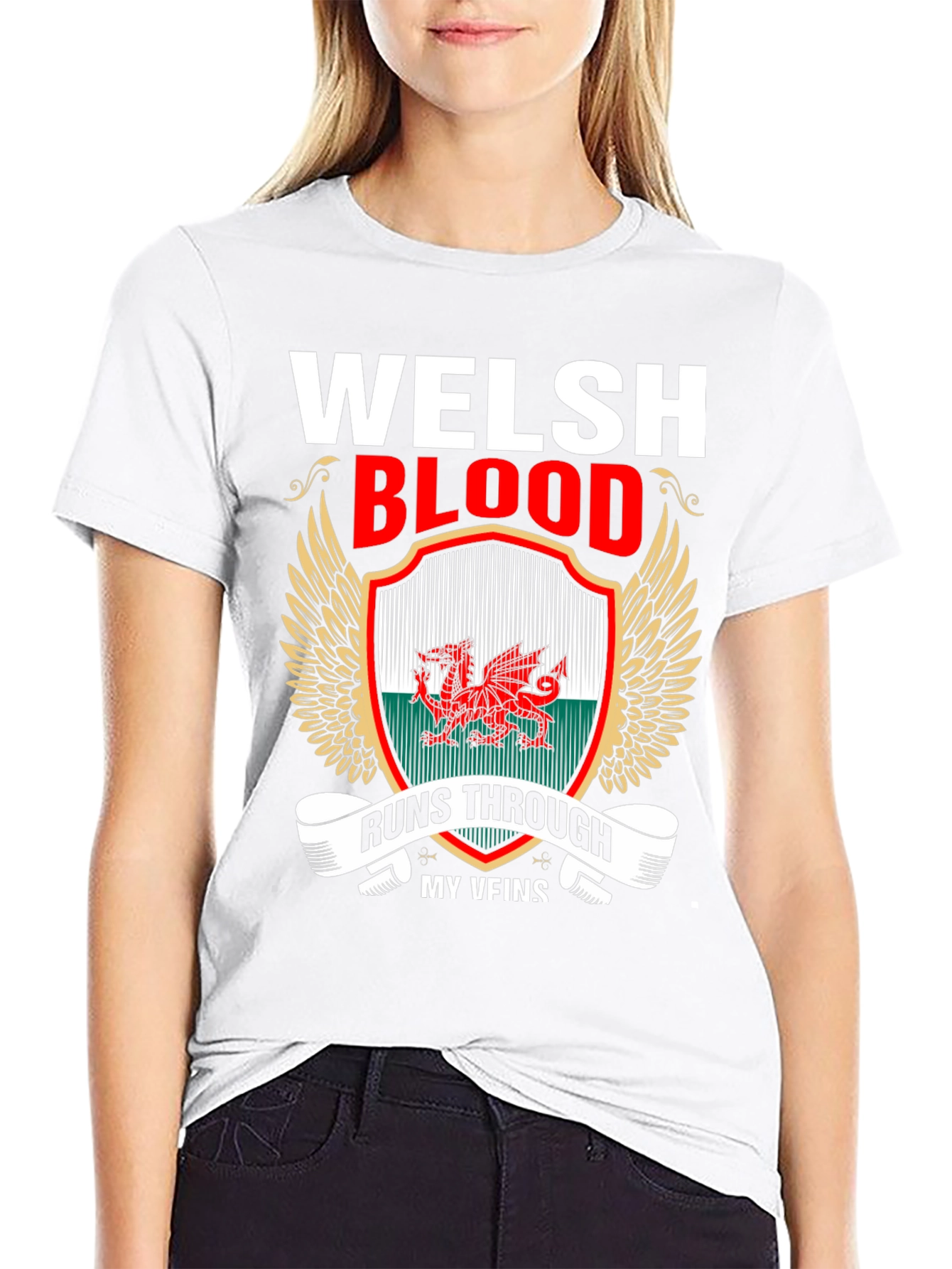 Welsh Blood Dragon Graphic T-Shirt