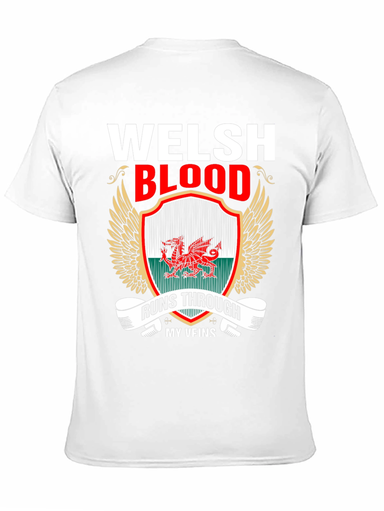 Welsh Blood Dragon Graphic T-Shirt