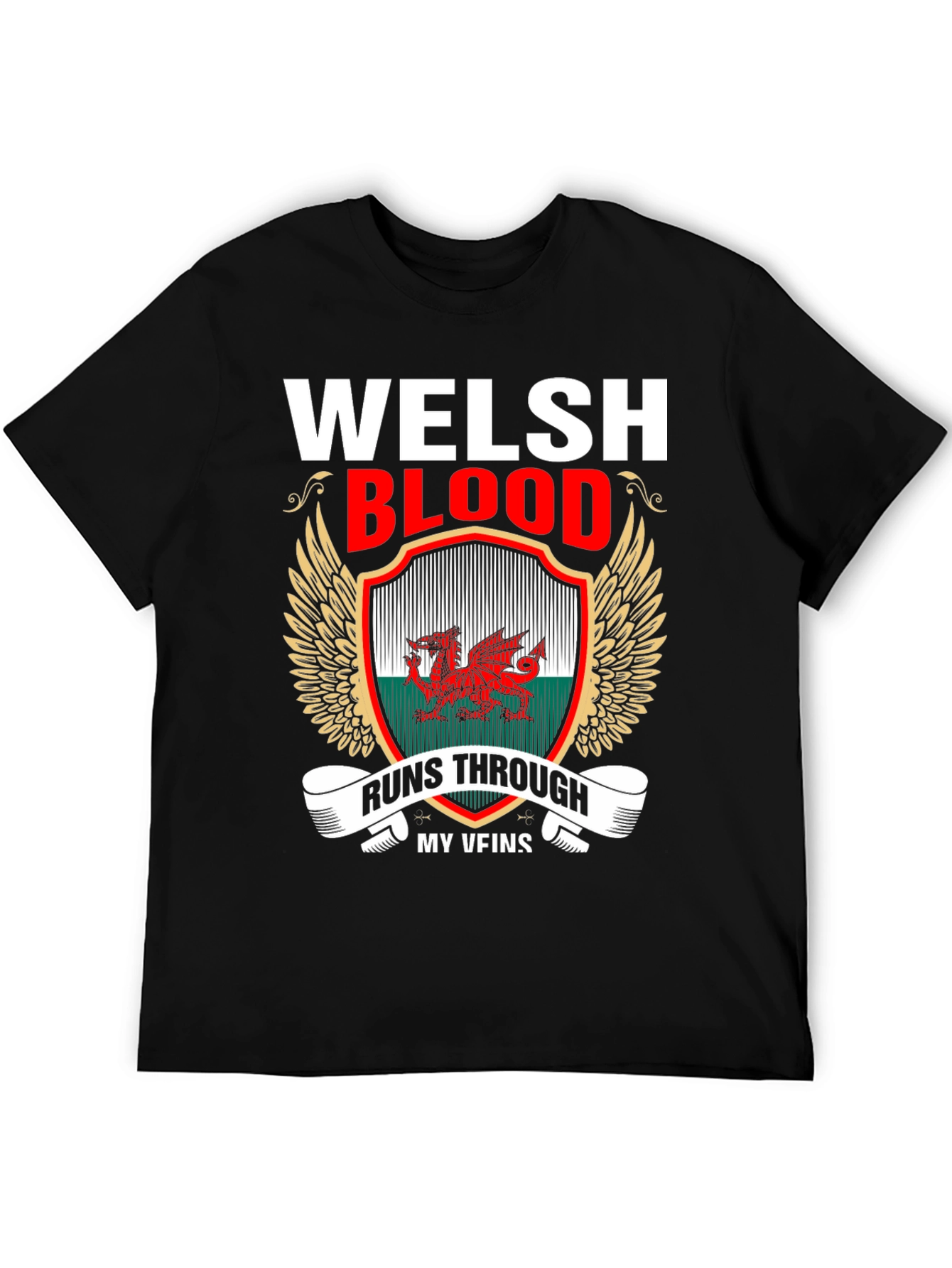 Welsh Blood Dragon Graphic T-Shirt