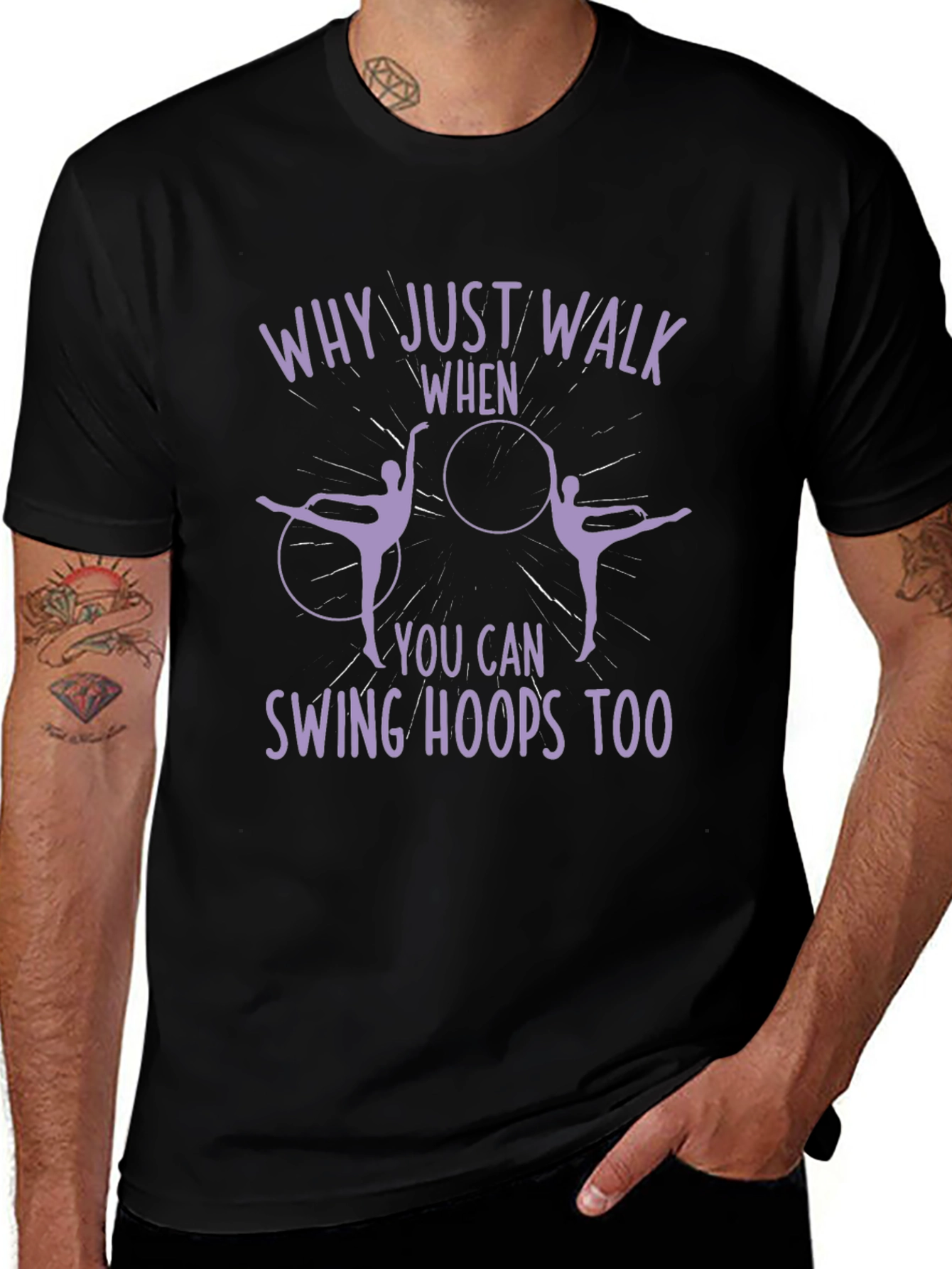 Swing Hoops Too T-Shirt