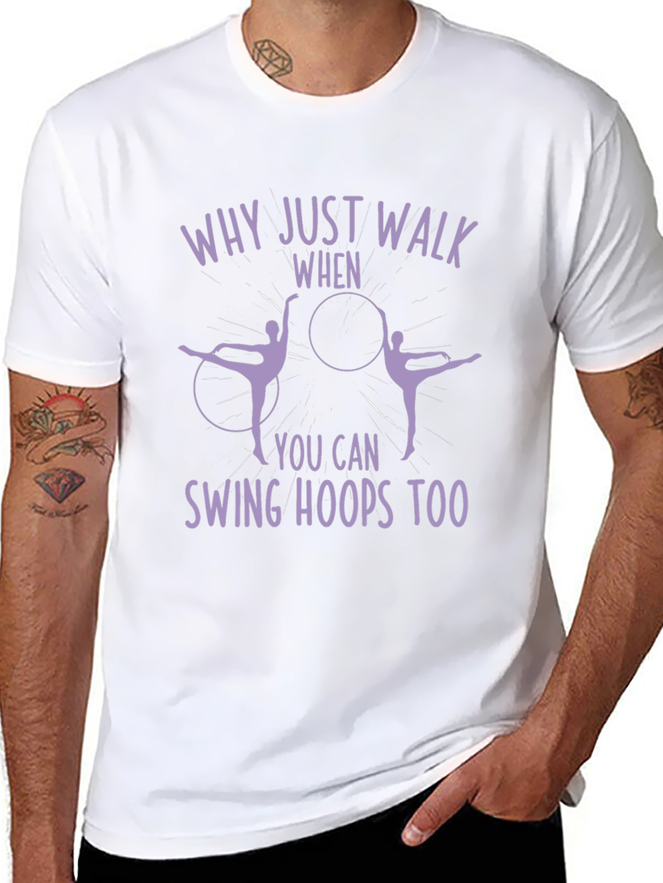 Swing Hoops Too T-Shirt
