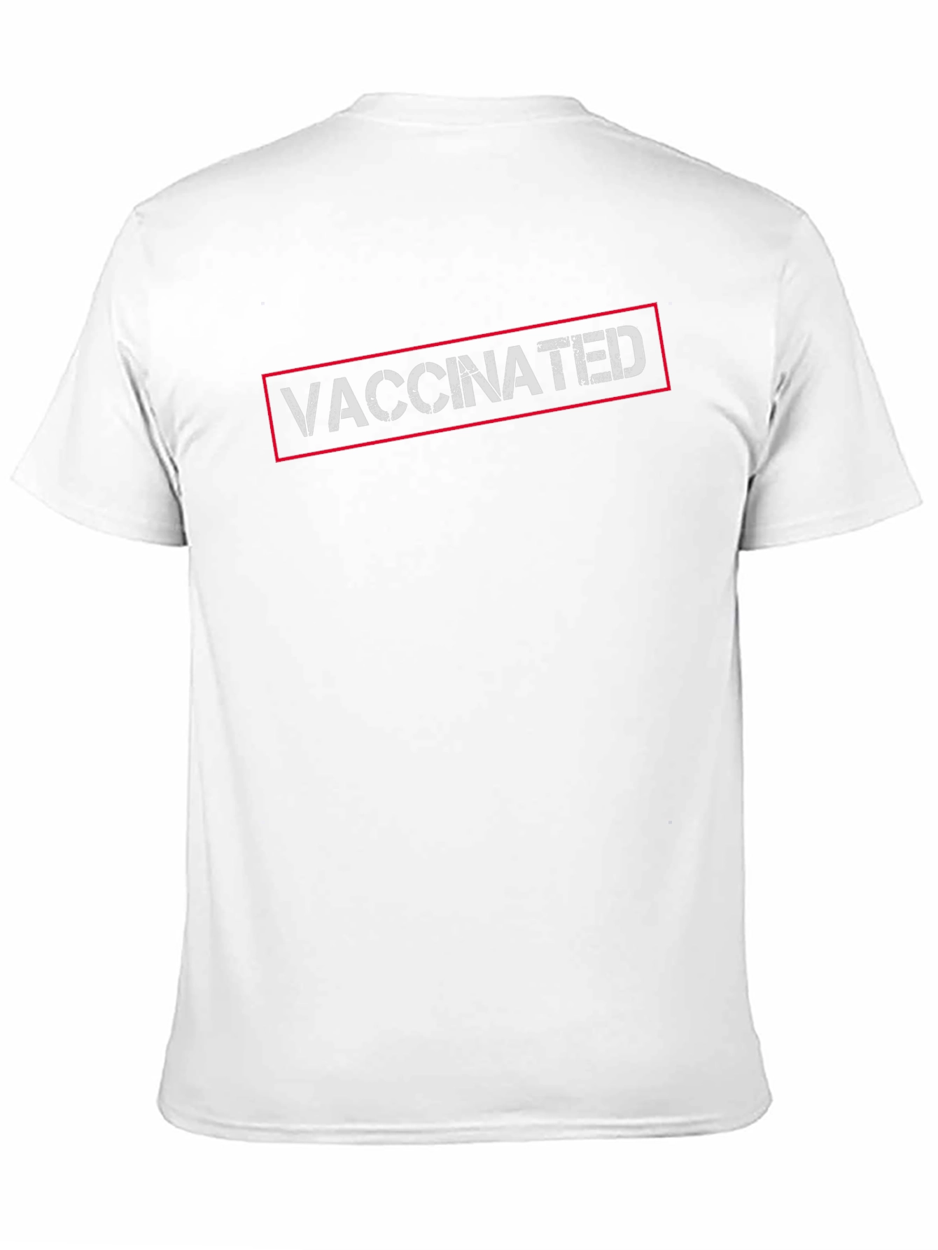 Vaccinated Black T-Shirt