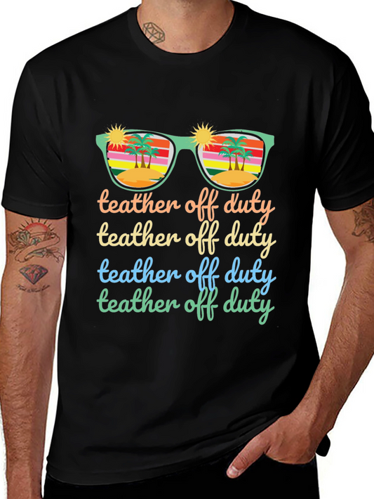 Teacher Off Duty Summer T-Shirt