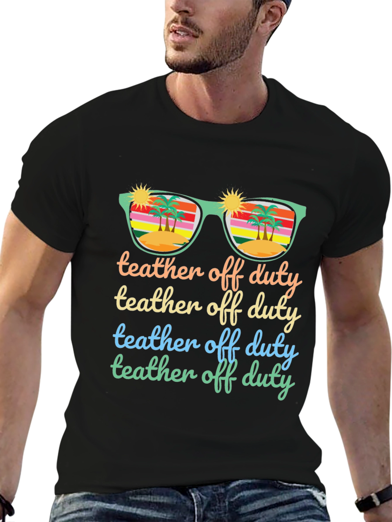 Teacher Off Duty Summer T-Shirt