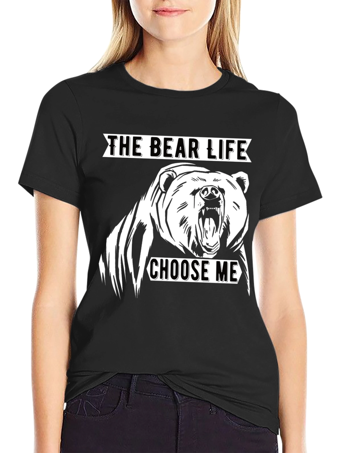 The Bear Life Tee - Choose Me Graphic T-Shirt