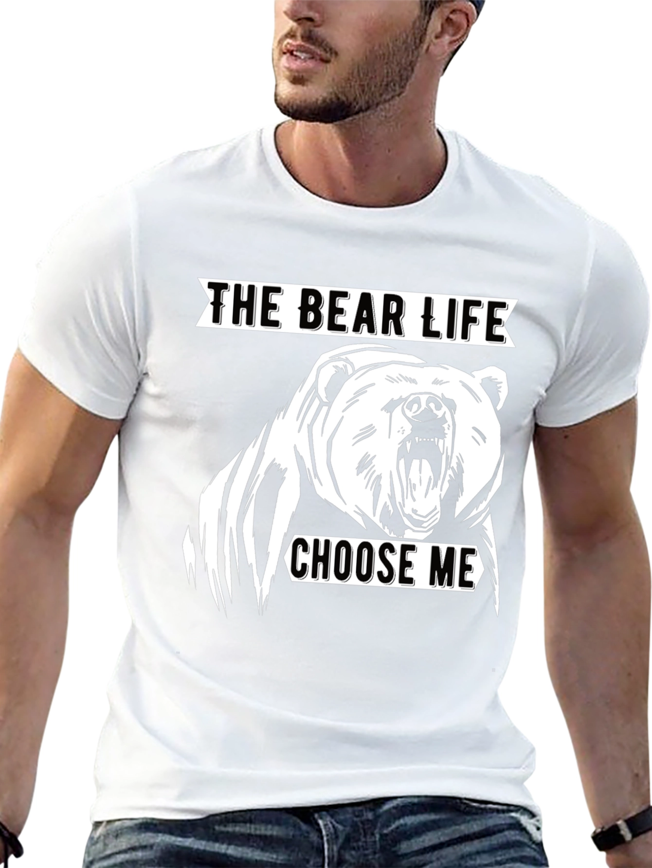 The Bear Life Tee - Choose Me Graphic T-Shirt