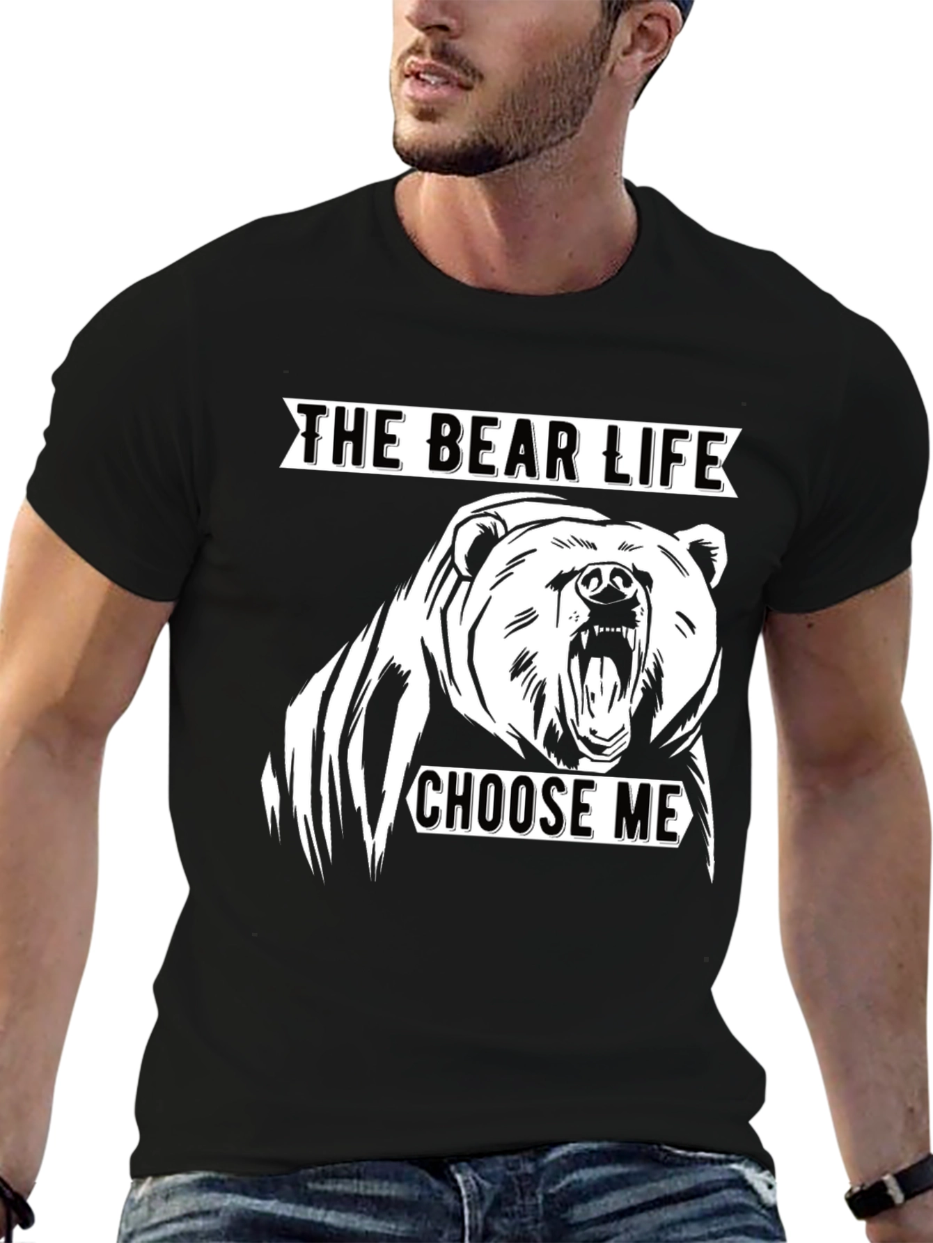 The Bear Life Tee - Choose Me Graphic T-Shirt