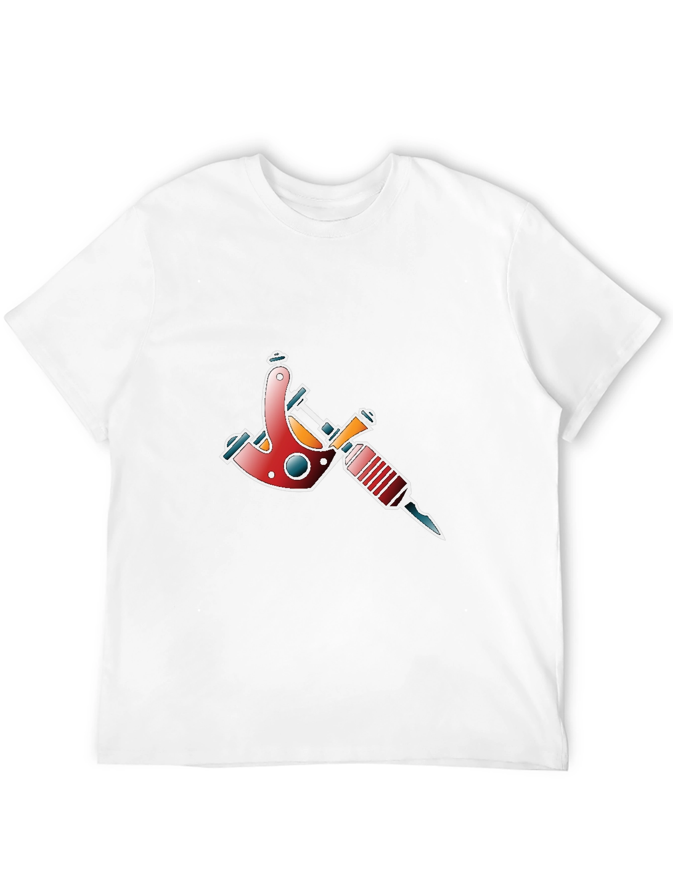 Tattoo Gun Graphic Black T-Shirt