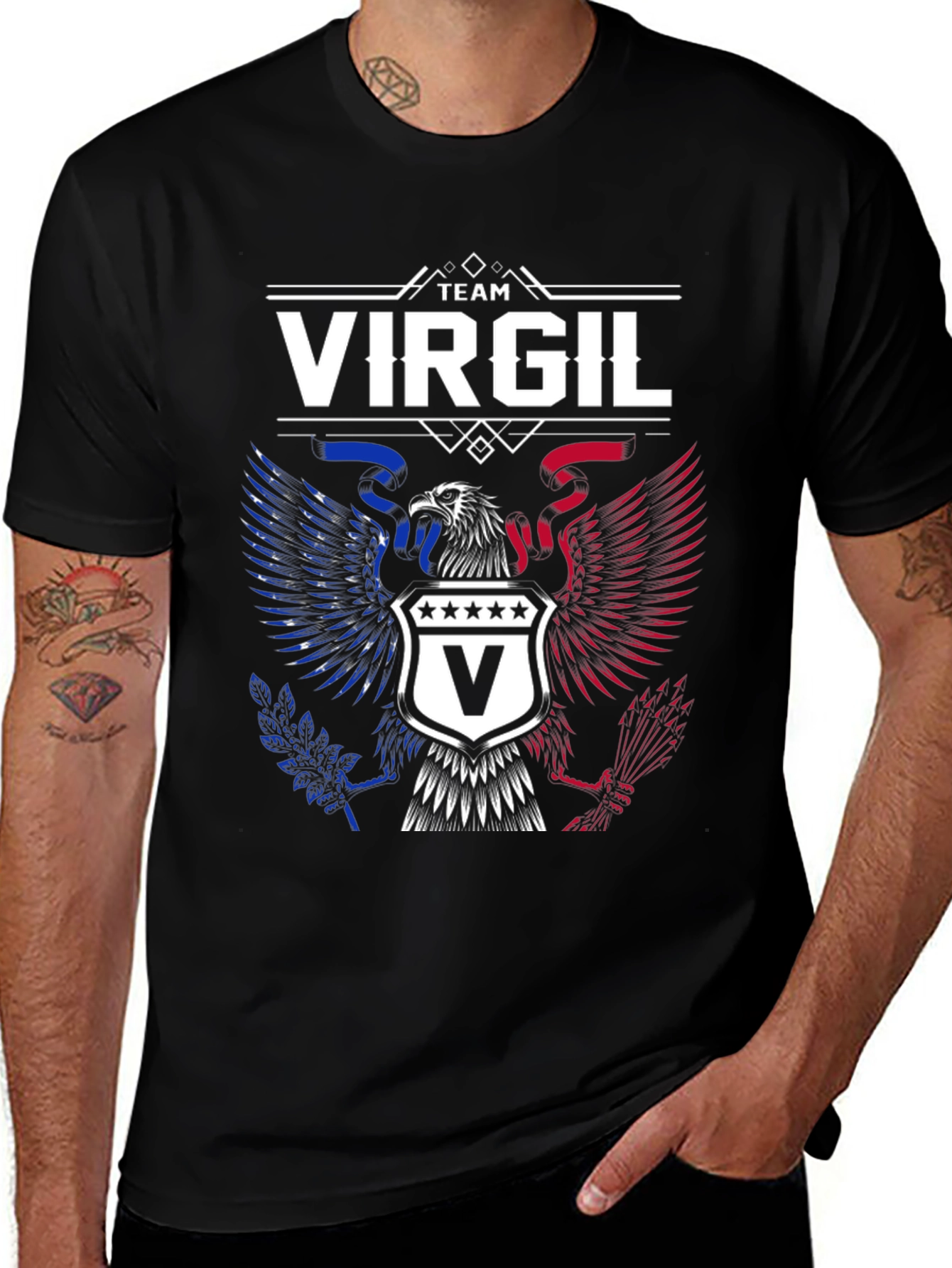 Team Virgil Eagle Graphic Tee