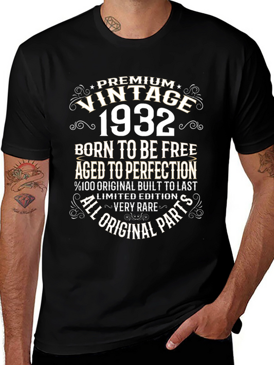 Vintage 1932 Premium T-Shirt: Aged to Perfection
