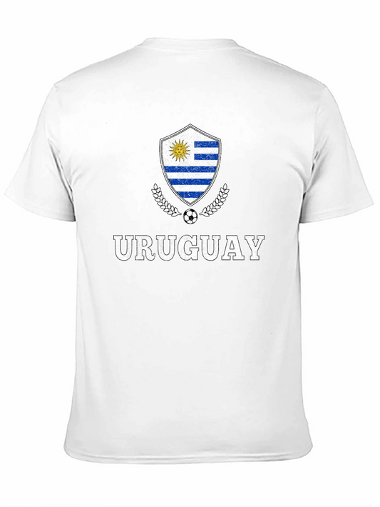 Uruguay Soccer Fan T-Shirt Black