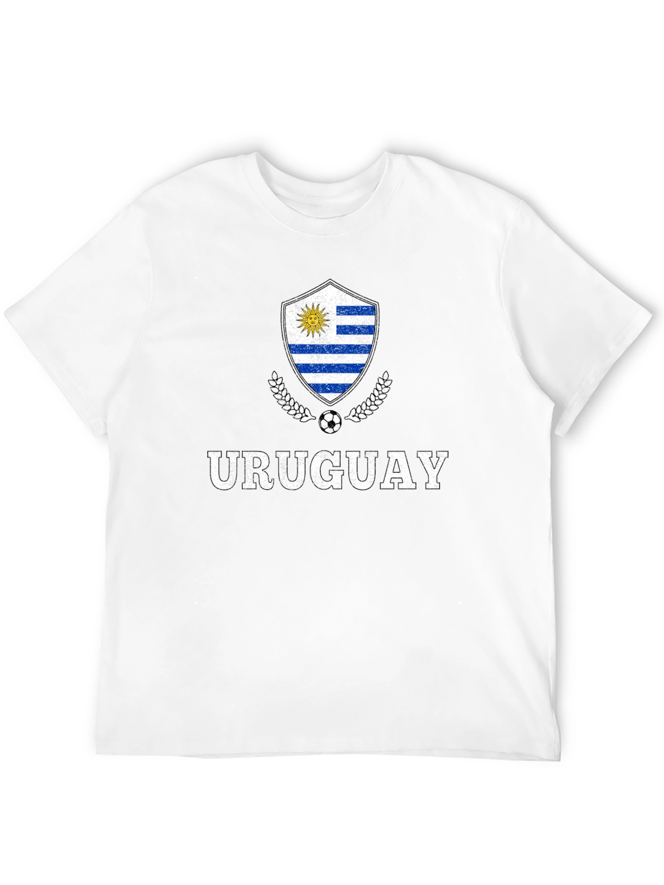 Uruguay Soccer Fan T-Shirt Black