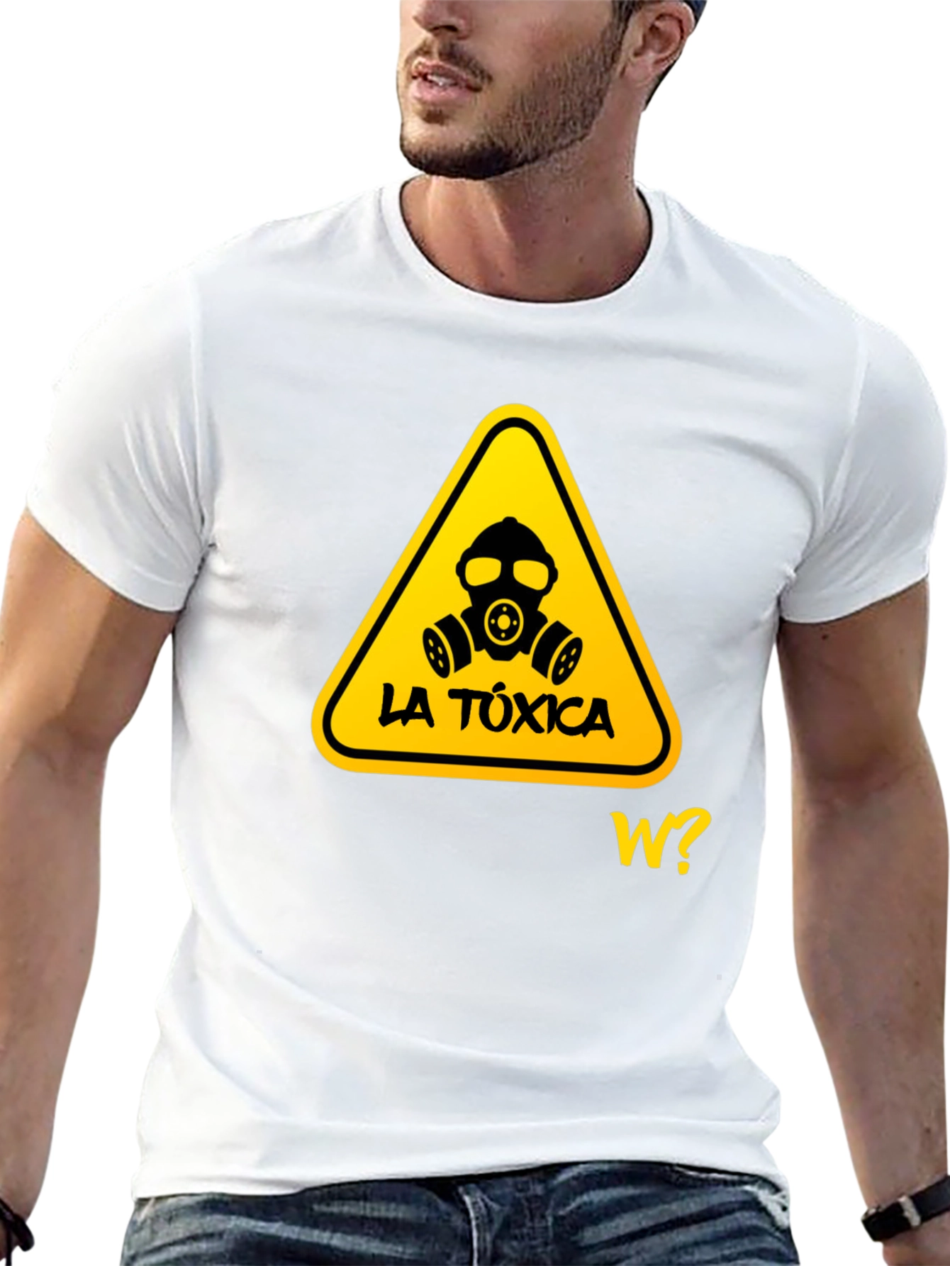 Toxic Warning Graphic T-Shirt - Stylish and Edgy