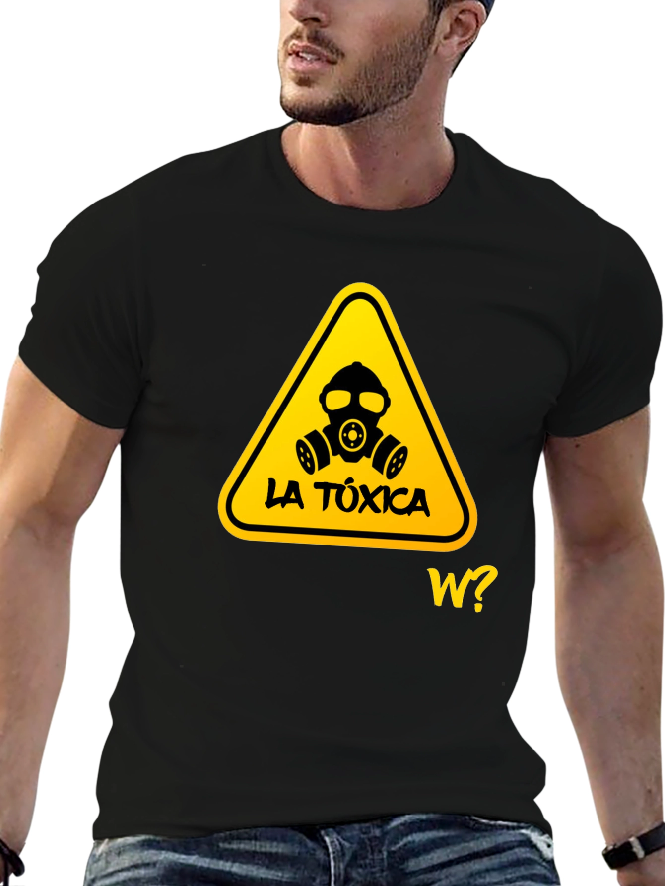 Toxic Warning Graphic T-Shirt - Stylish and Edgy