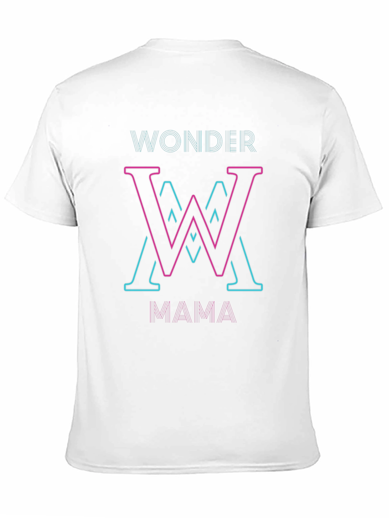 Wonder Mama T-Shirt - Stylish Neon Design