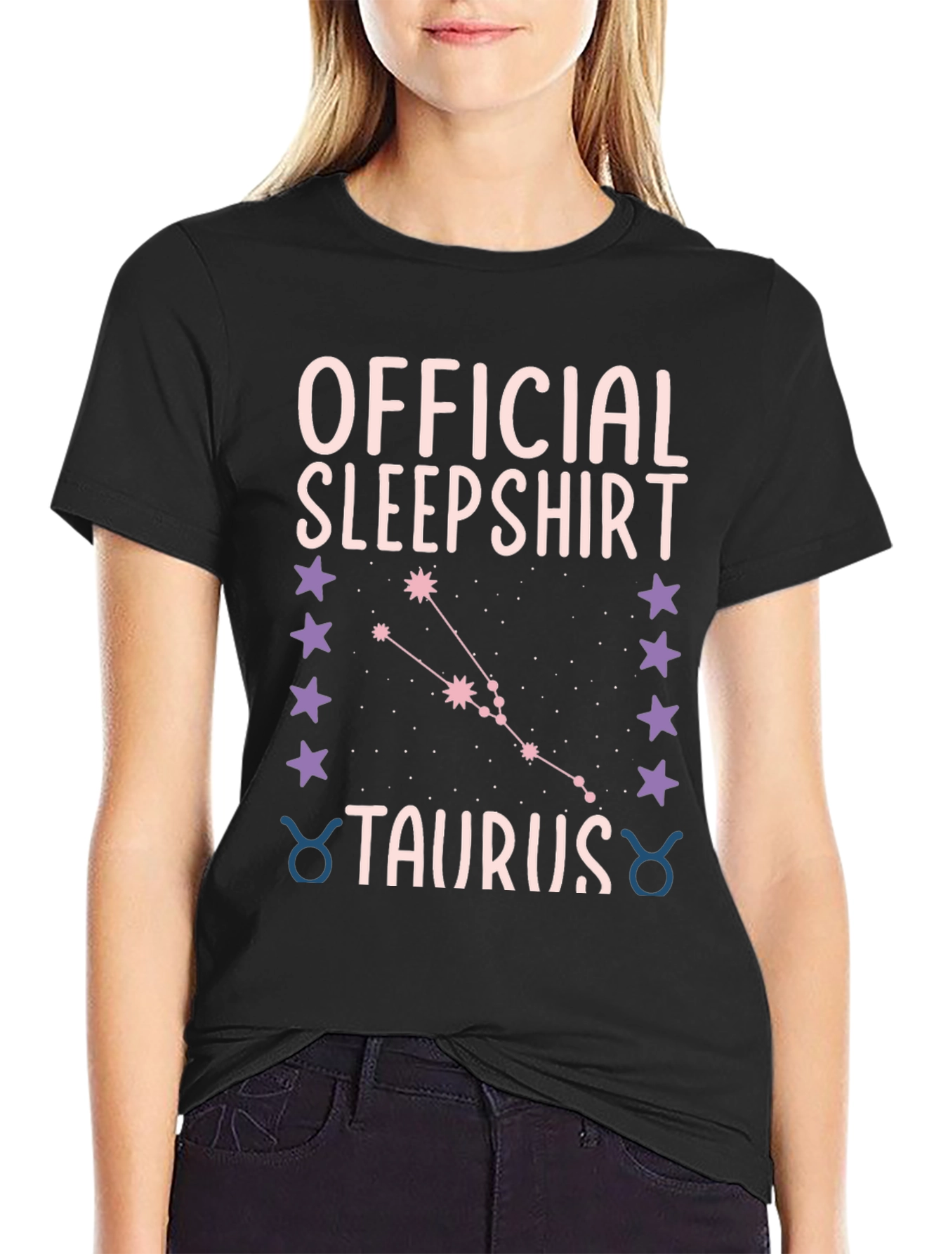 Taurus Zodiac Sleepshirt Constellation Tee