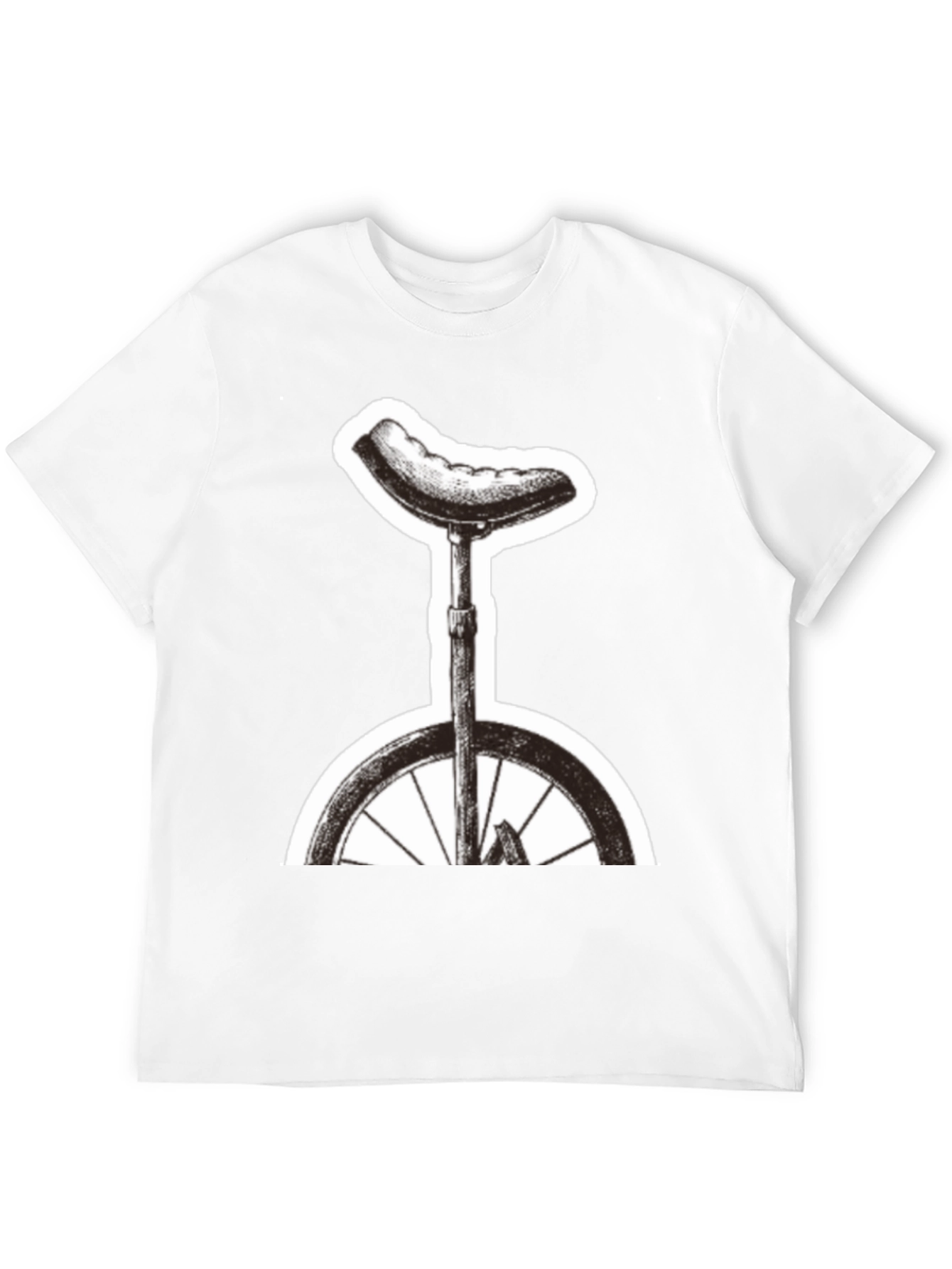 Unicycle Graphic Tee - Ride in Style!