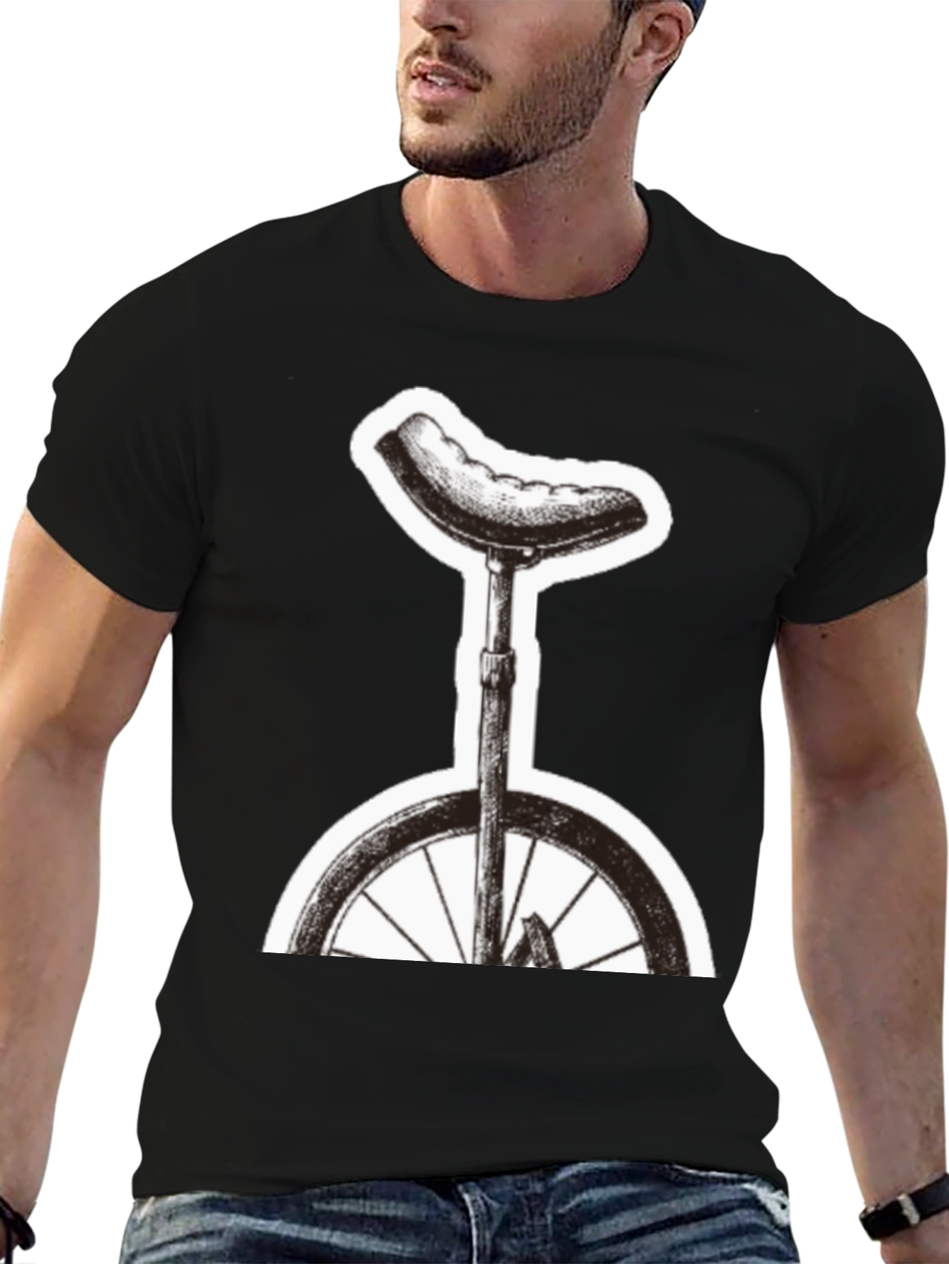 Unicycle Graphic Tee - Ride in Style!